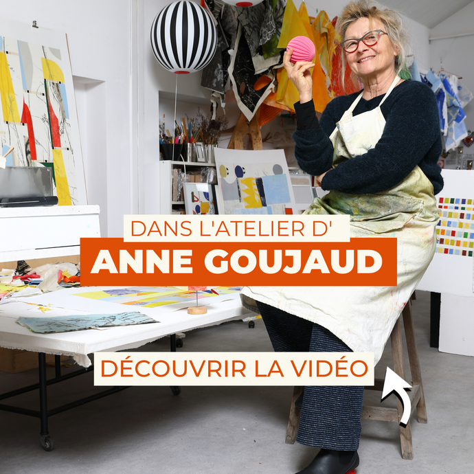 VIDÉO - Dans l'atelier d'Anne Goujaud