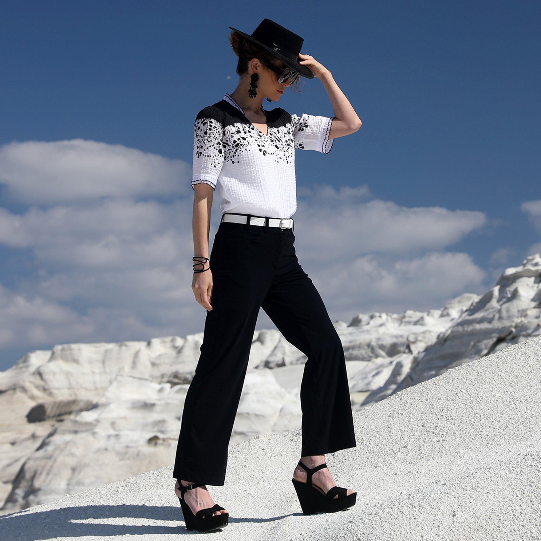 LE PANTALON | BLANC DE NOIR