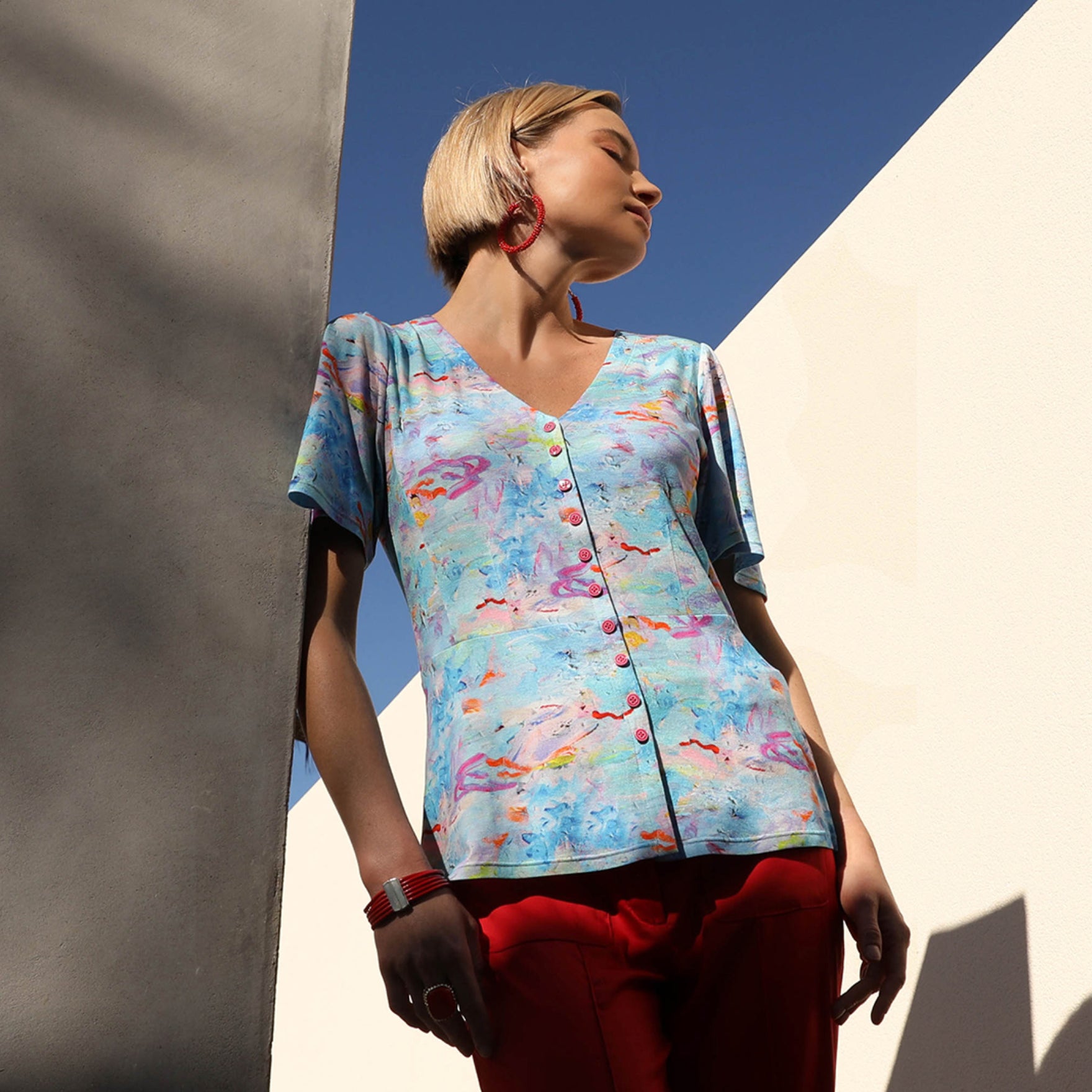 LE TOP BOUTONNÉ | NYMPHÉA