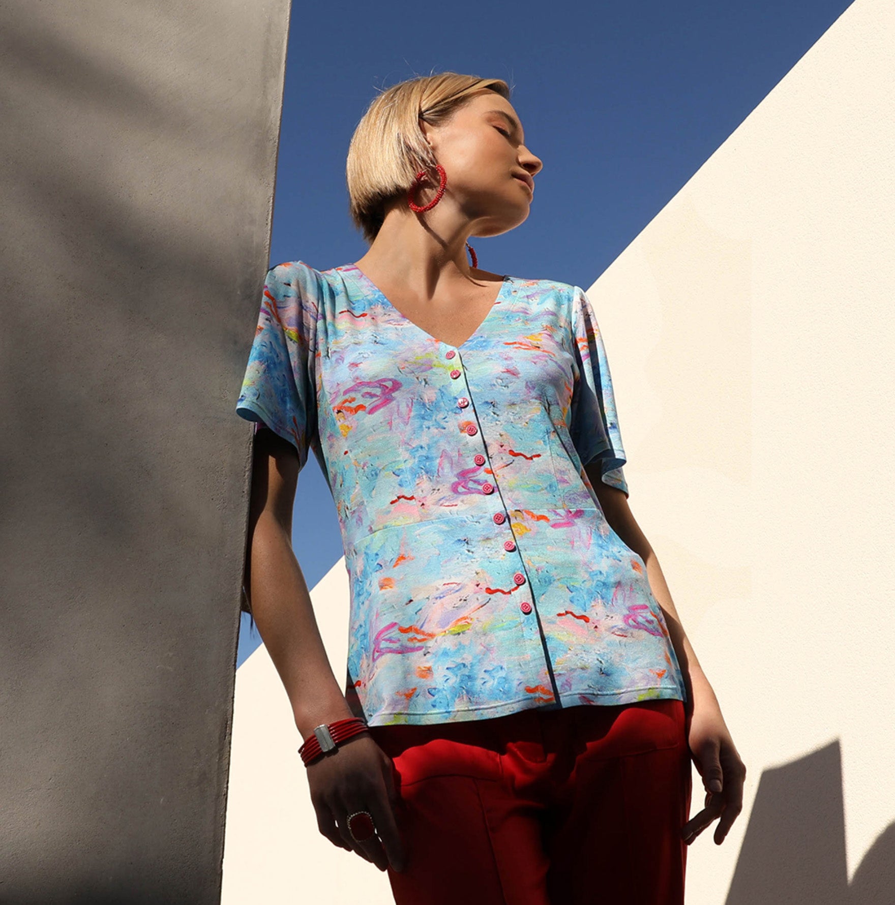 LE TOP BOUTONNÉ | NYMPHÉA