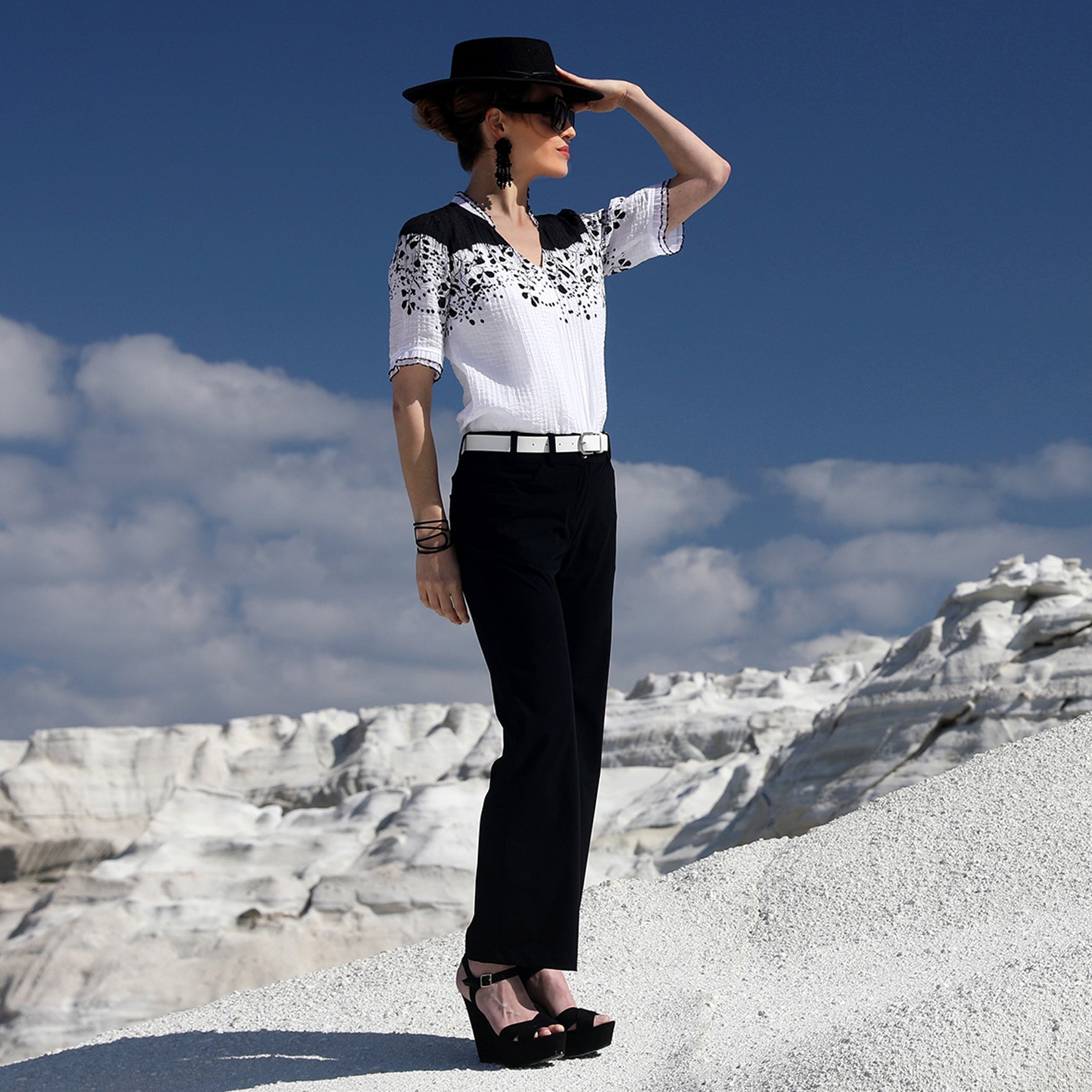 LE PANTALON | BLANC DE NOIR