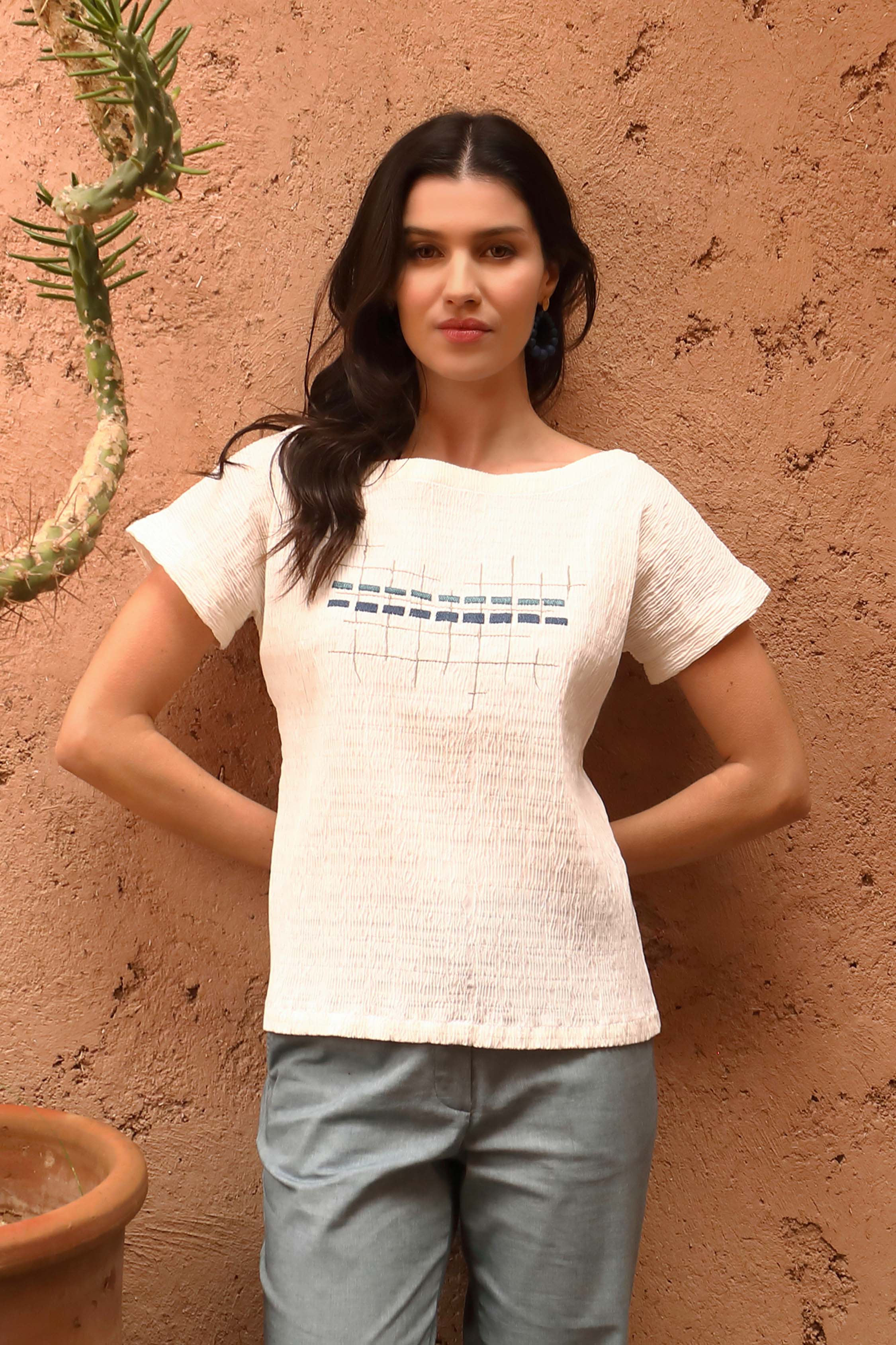 LE TOP BRODÉ | LES MOTS BLEUS