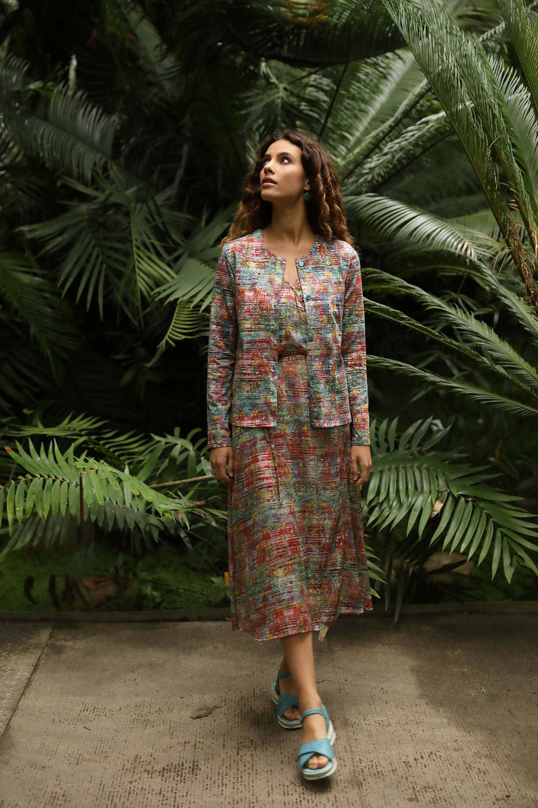 vêtement artist la marque cardigan-tropic