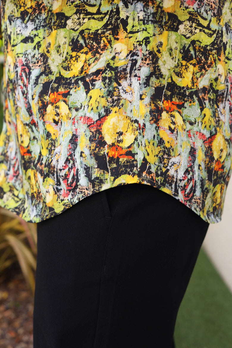vêtement artist la marque chemise-homme-a-fleur-de-peau
