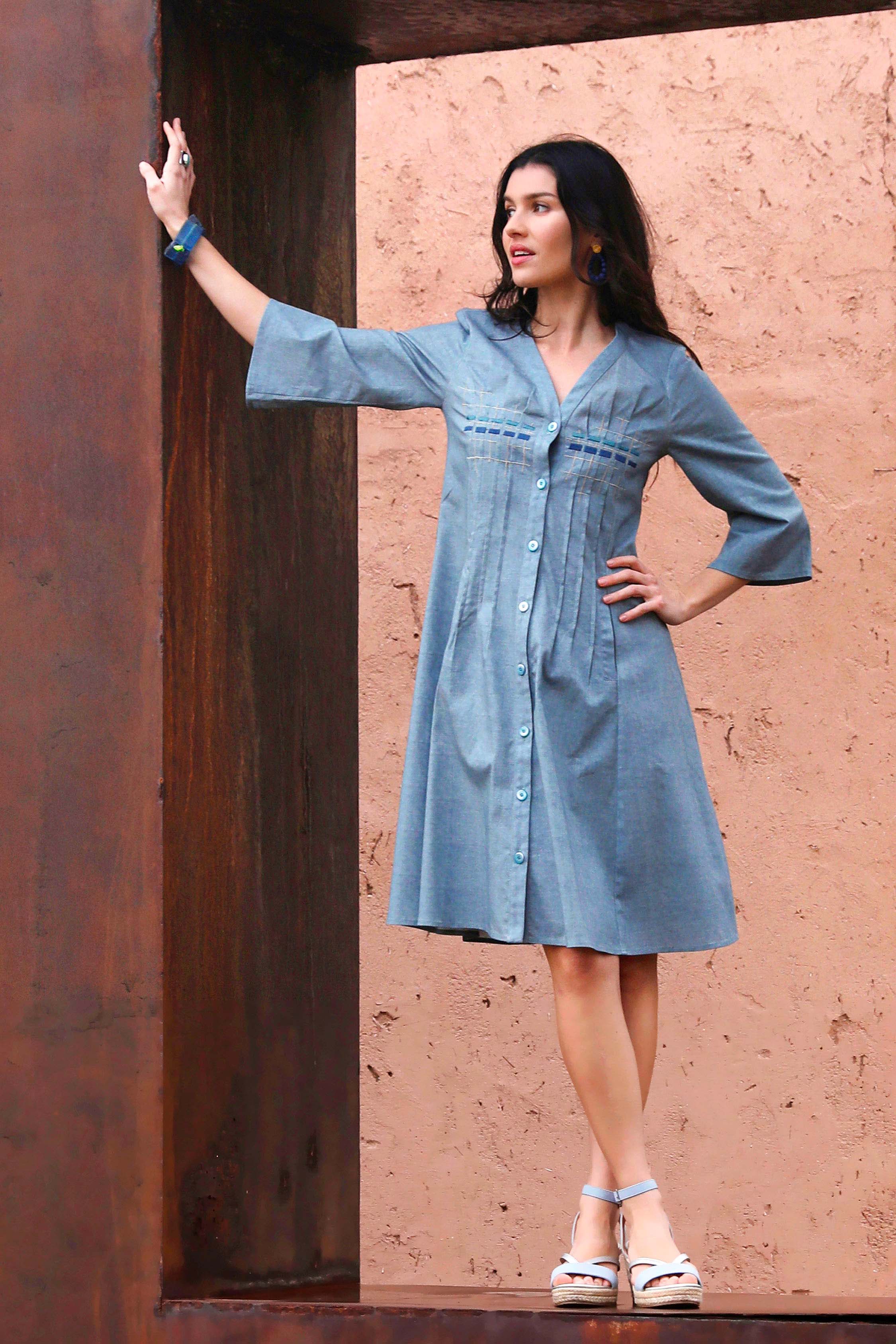 LA ROBE CHEMISE | LES MOTS BLEUS