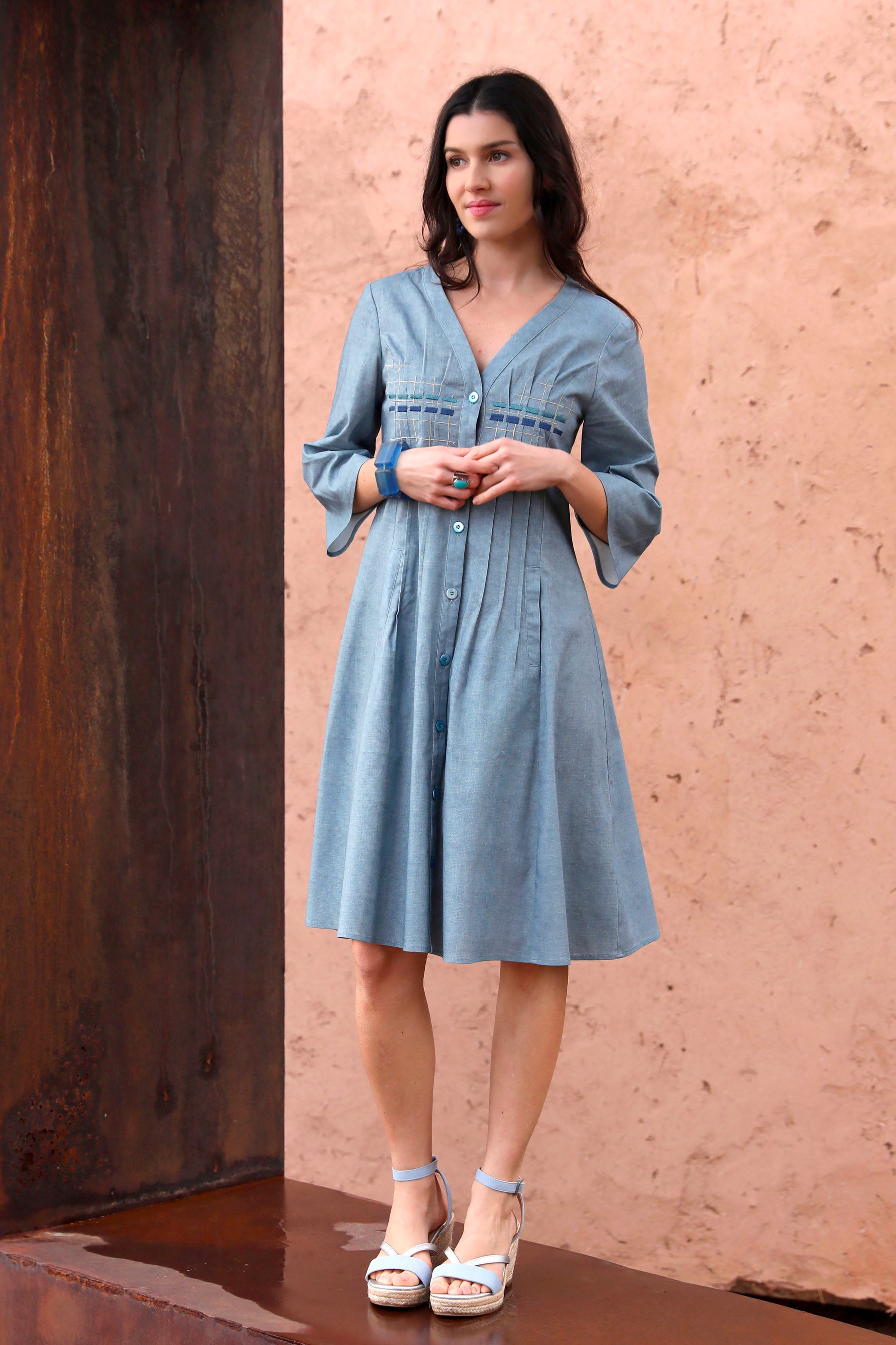 LA ROBE CHEMISE | LES MOTS BLEUS