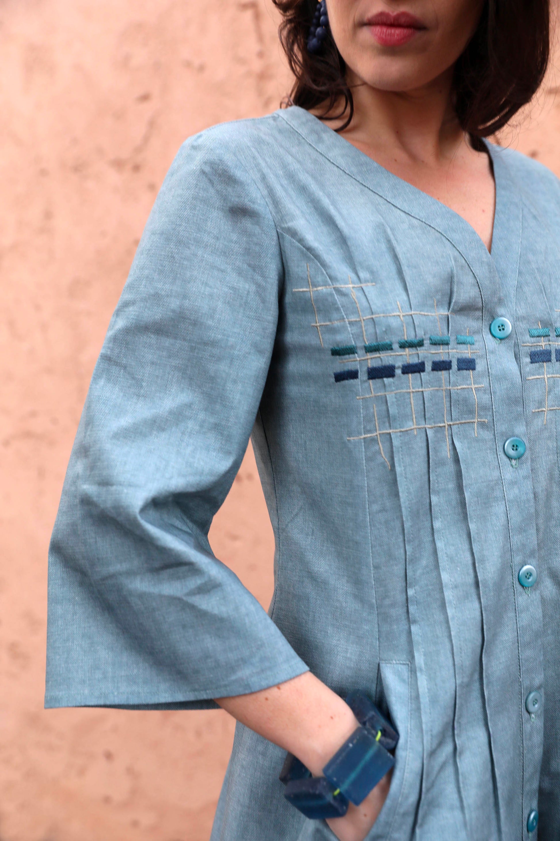 LA ROBE CHEMISE | LES MOTS BLEUS