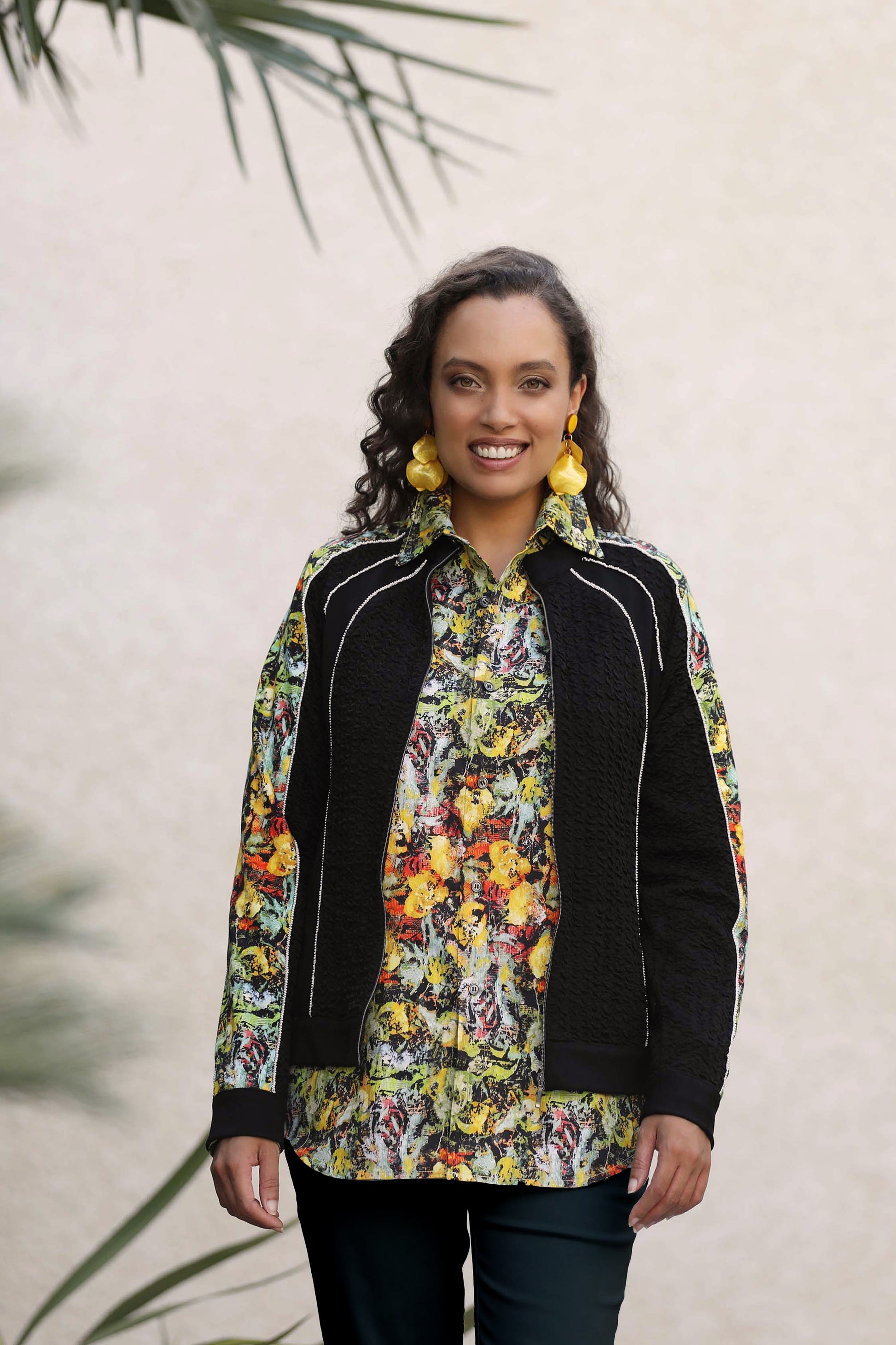 LE CARDIGAN ZIPPÉ | A FLEUR DE PEAU