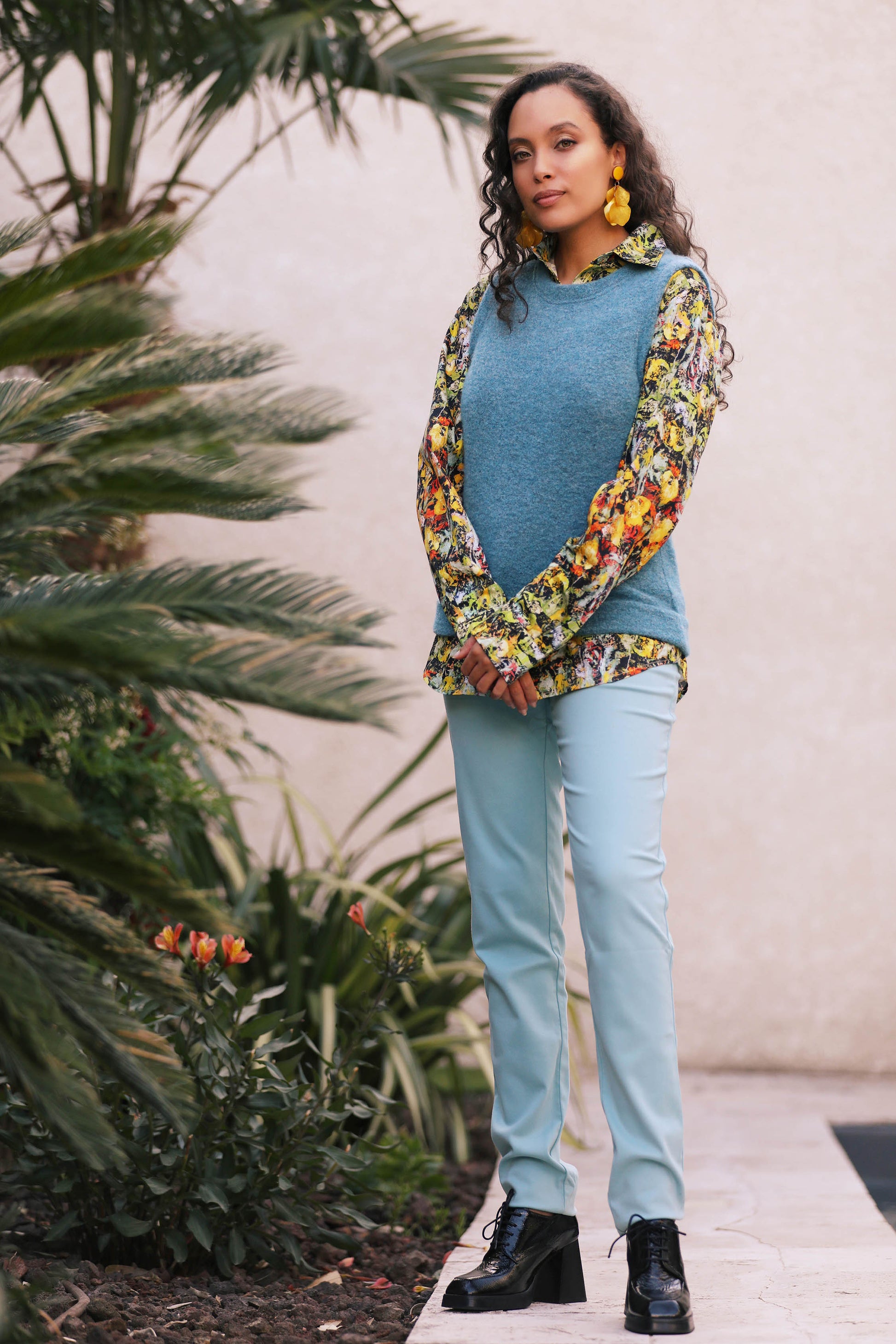 LE PULL SANS MANCHES | A FLEUR DE PEAU