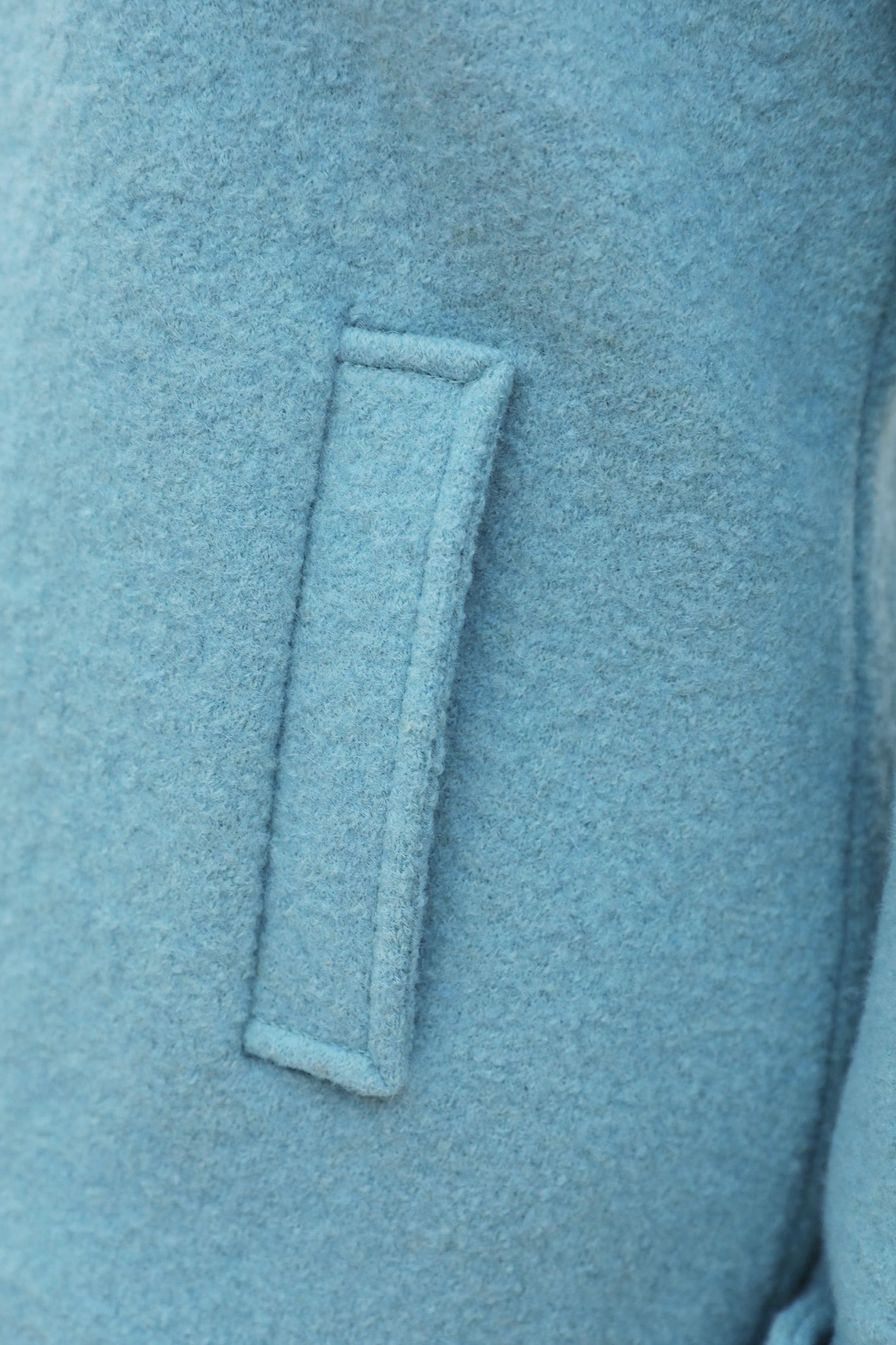 LA VESTE EN LAINE | A FLEUR DE PEAU