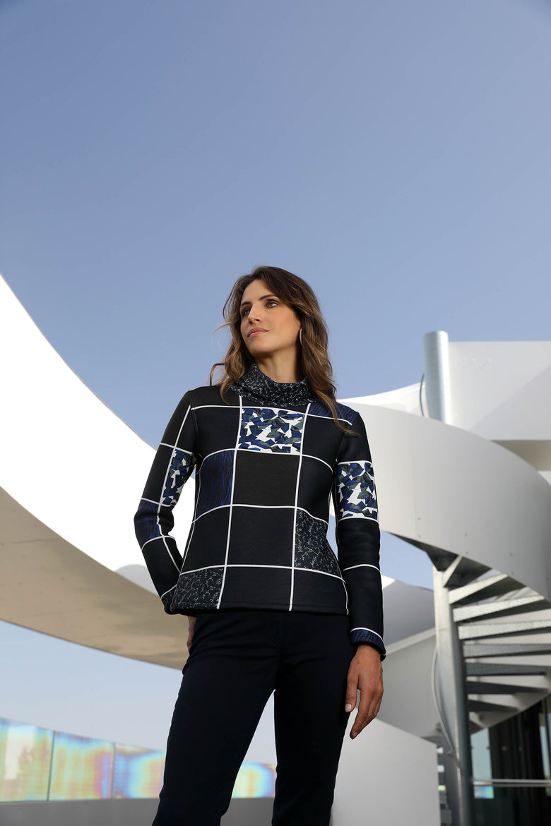 vêtement artist la marque pull-reversible-artic