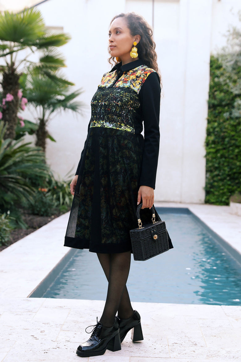 vêtement artist la marque robe-a-fleur-de-peau