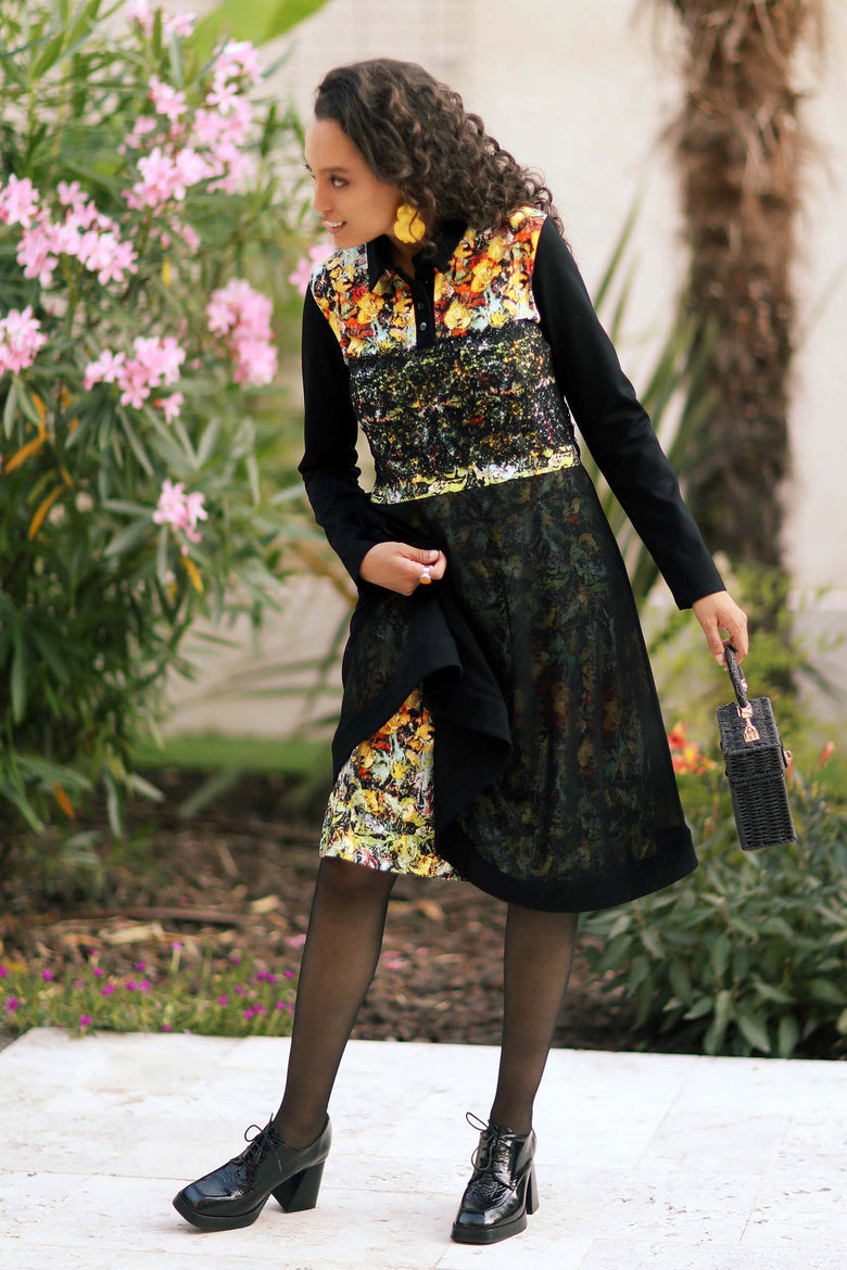 vêtement artist la marque robe-a-fleur-de-peau