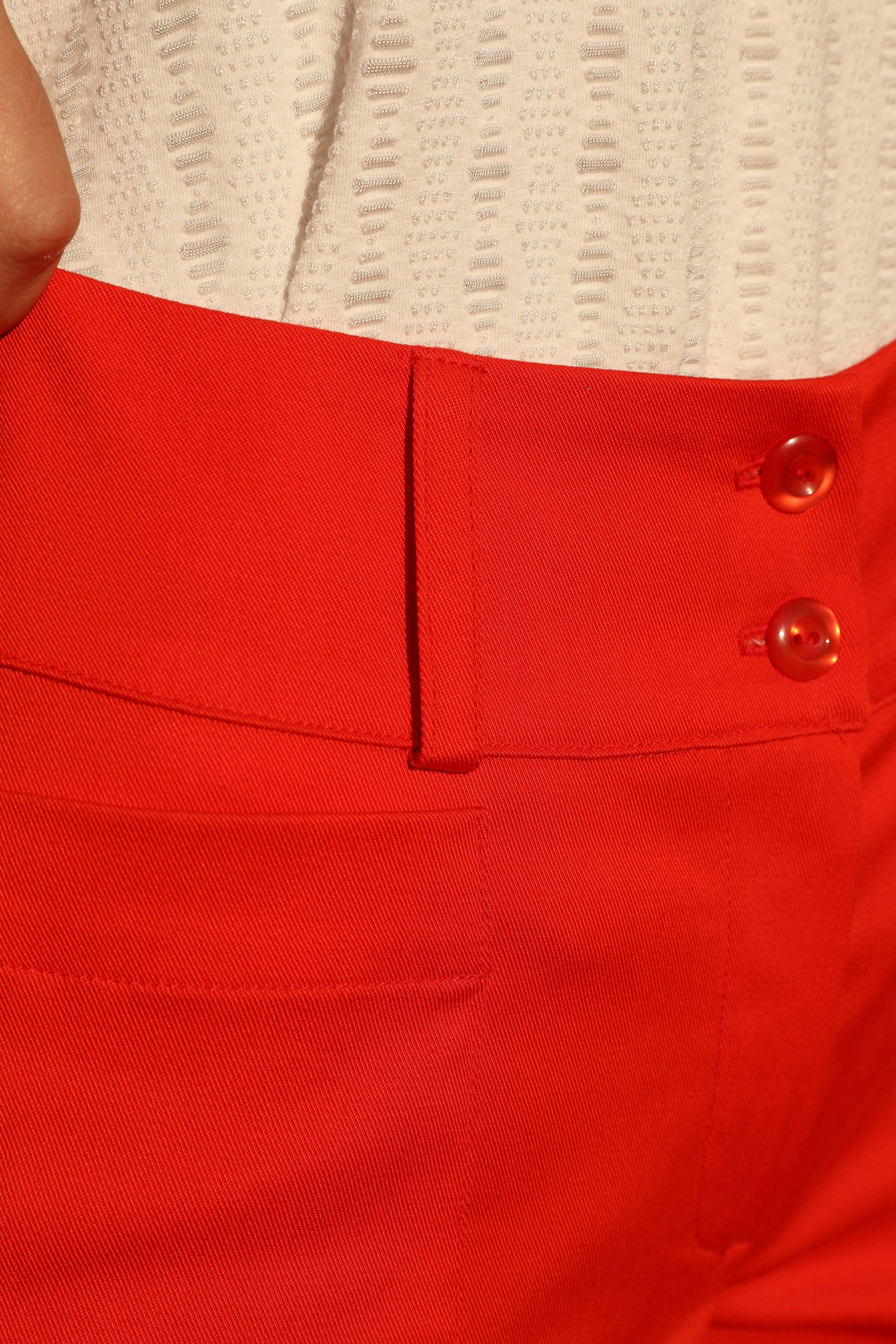 LE PANTALON UNI BRODÉ | MILLE ET UNE COULEURS
