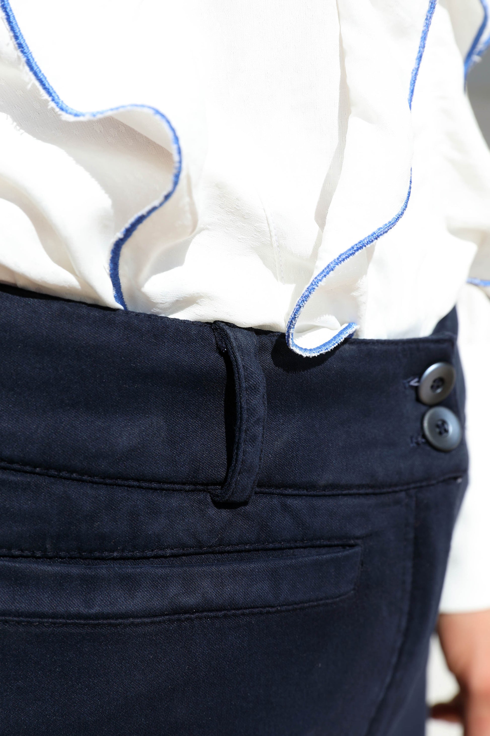 LE PANTALON SUÉDÉ NAVY | ARTIC