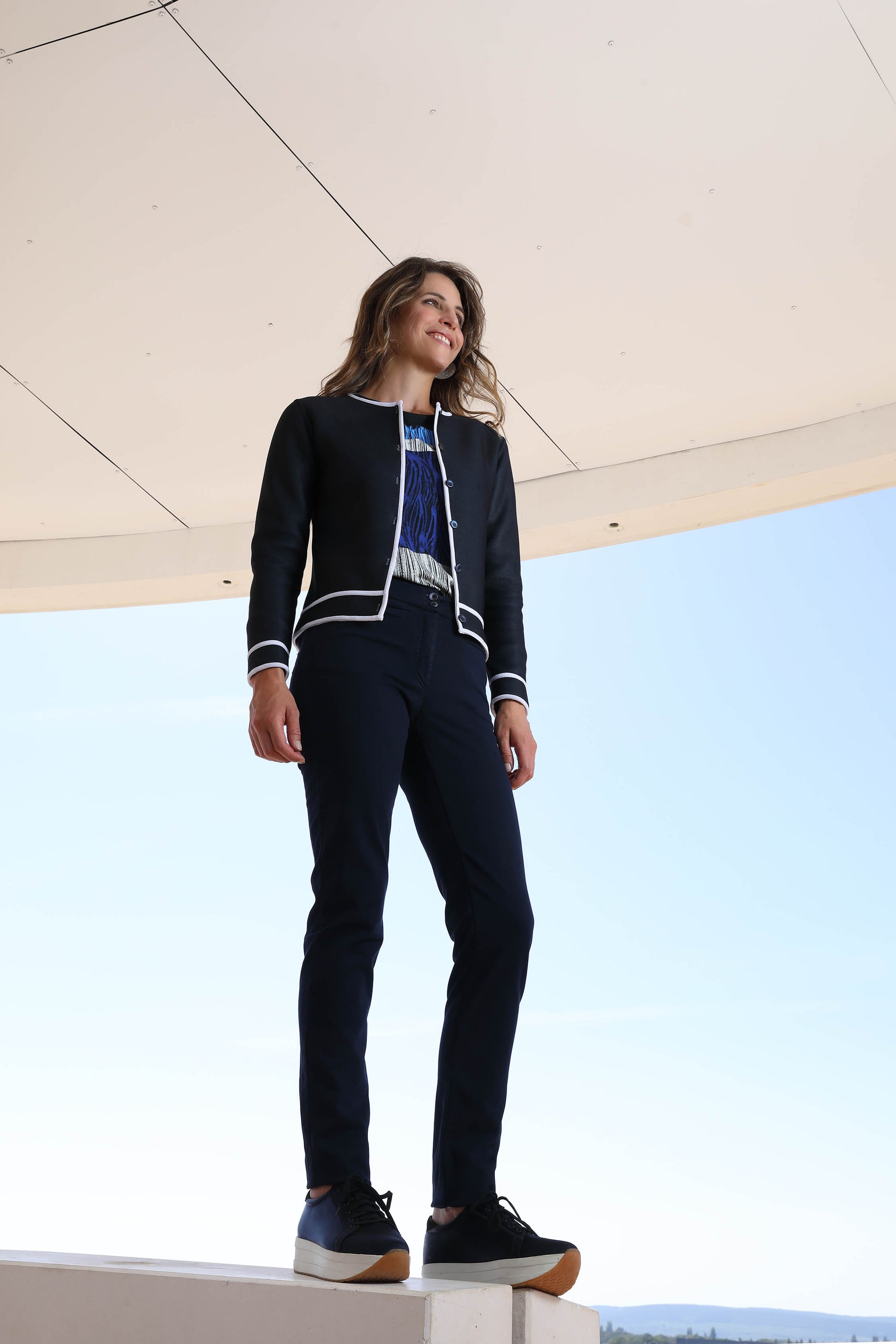 LE PANTALON SUÉDÉ NAVY | ARTIC