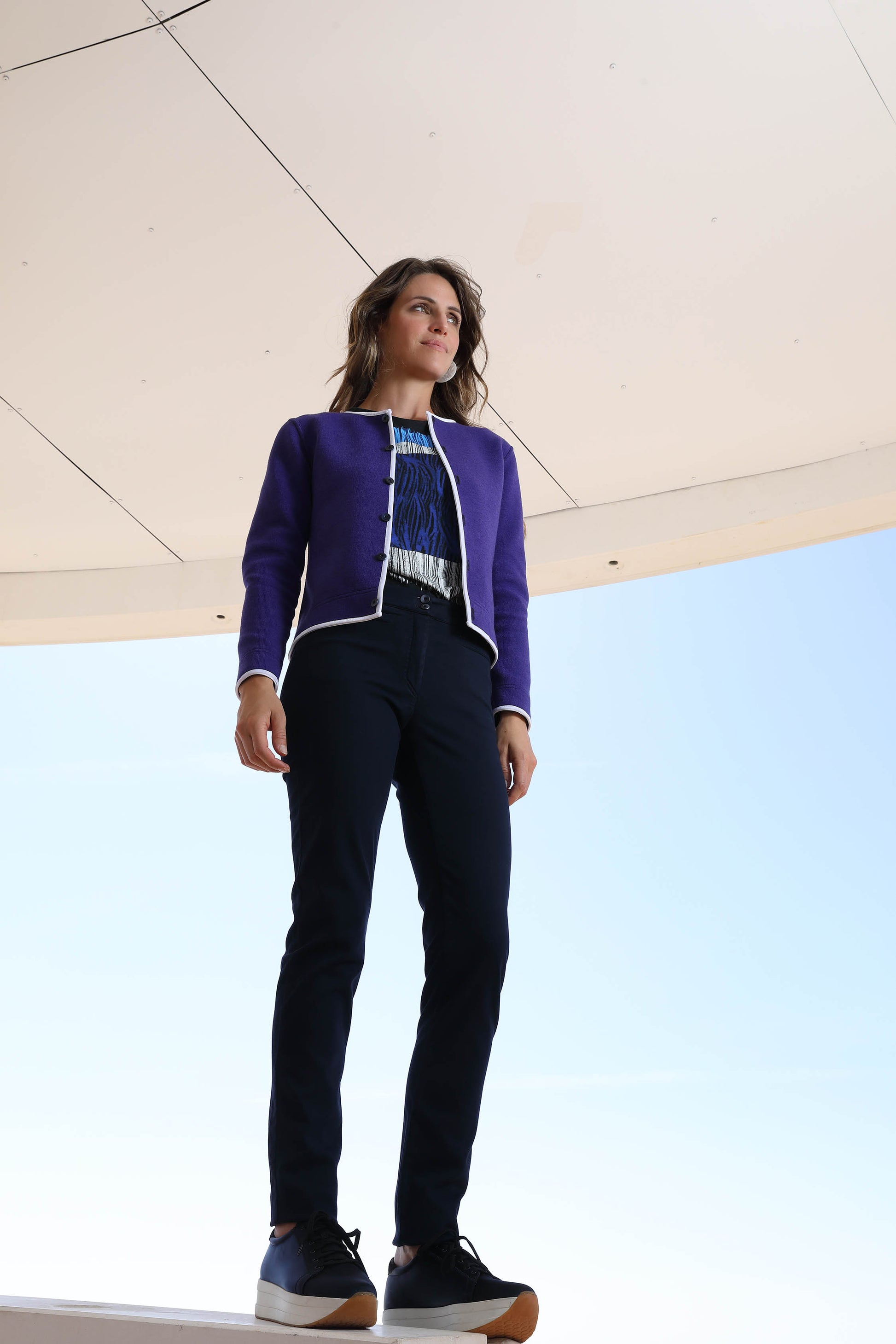 LE PANTALON SUÉDÉ NAVY | ARTIC