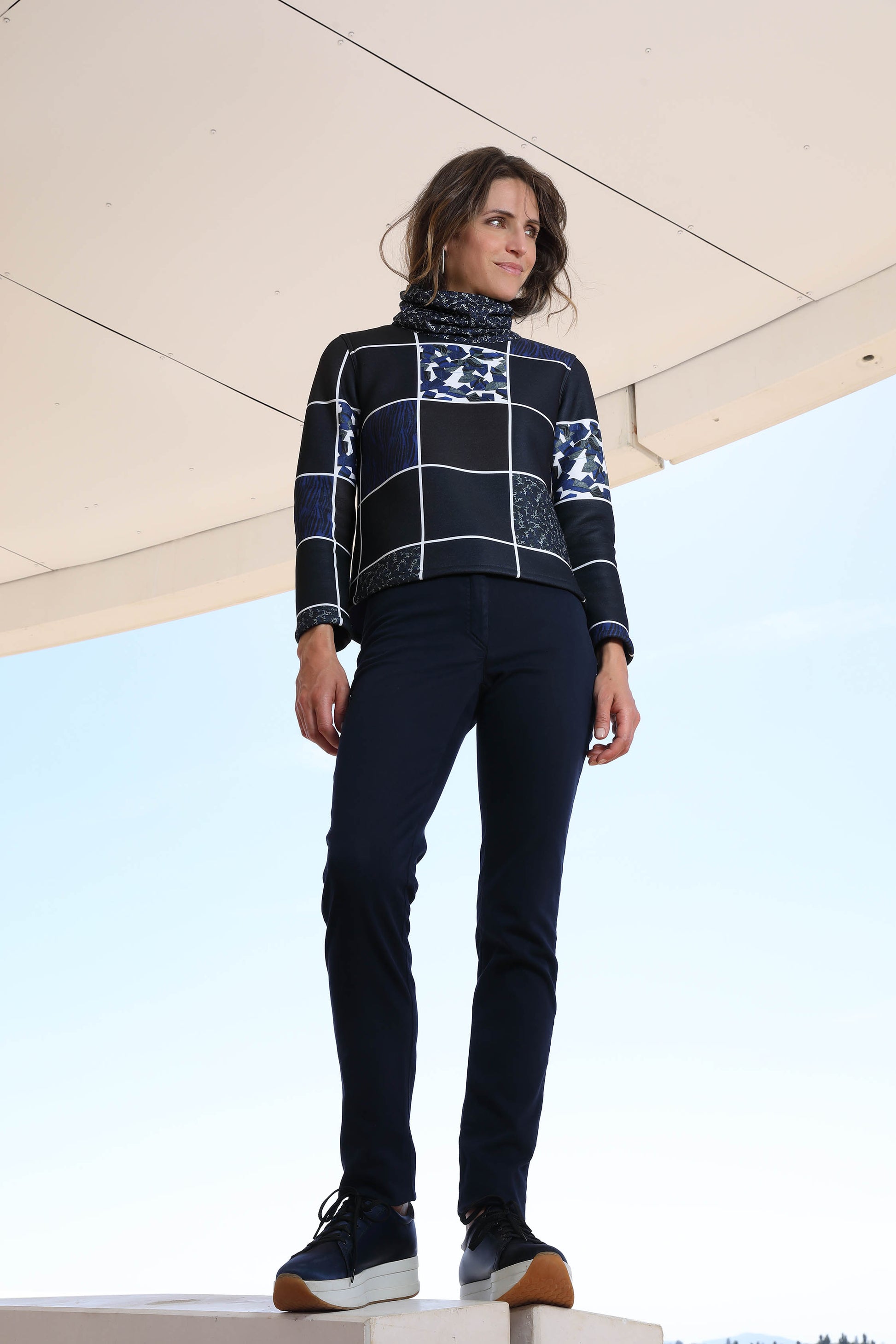 LE PANTALON SUÉDÉ NAVY | ARTIC