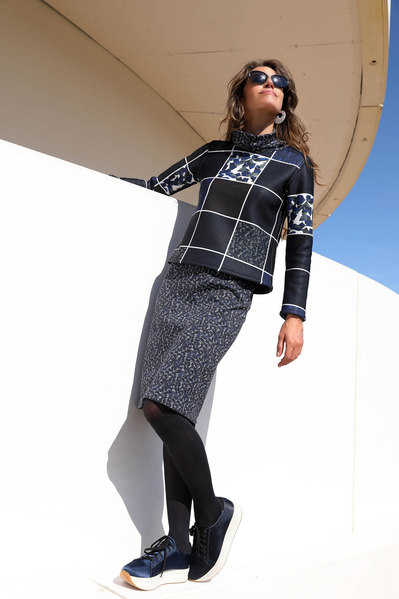 vêtement artist la marque pull-reversible-artic