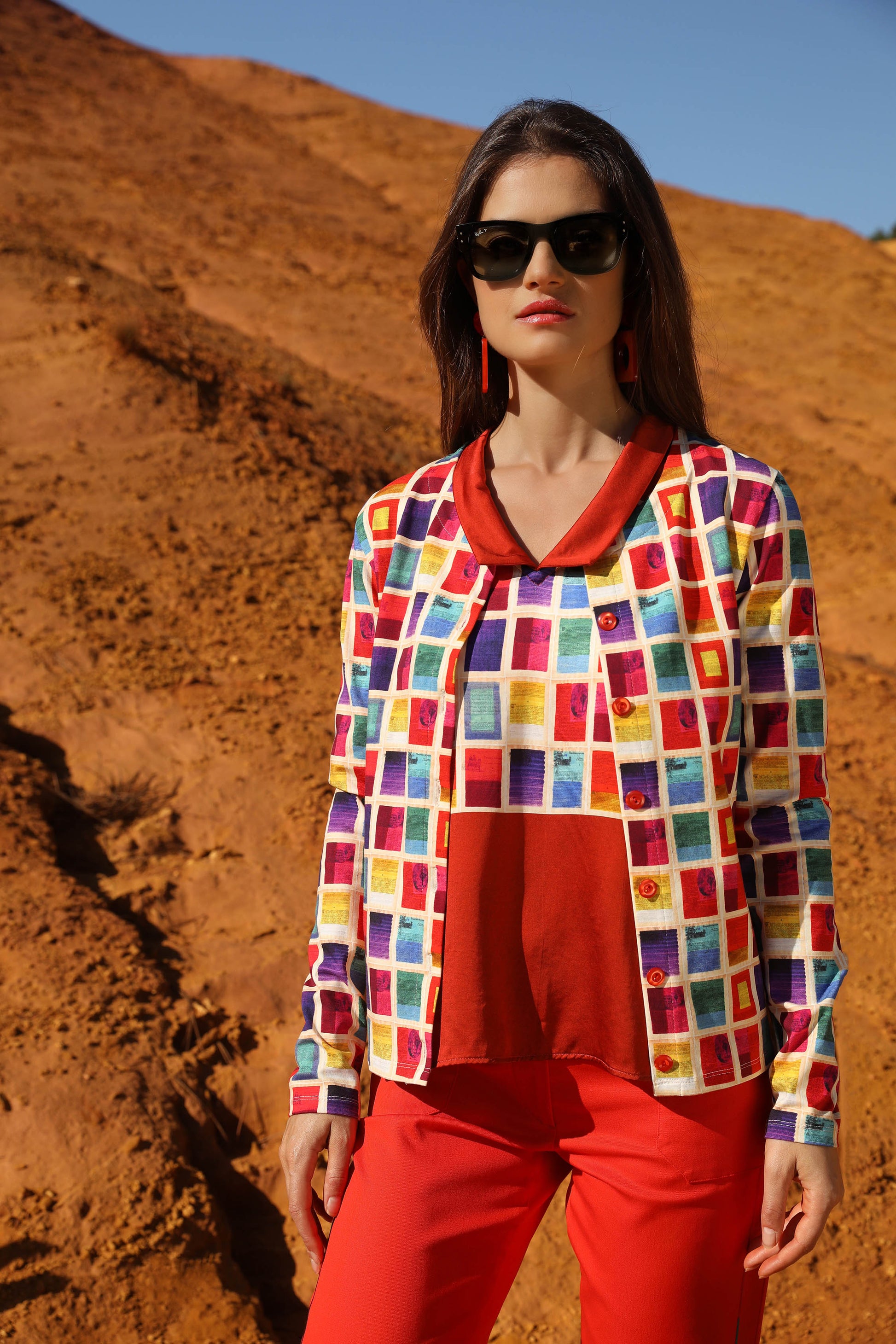 LE CARDIGAN IMPRIMÉ | MILLE ET UNE COULEURS