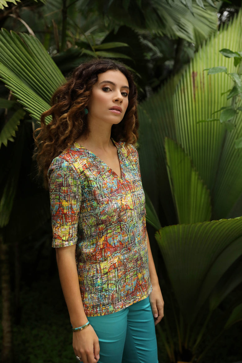 vêtement artist la marque top-jersey-tropic