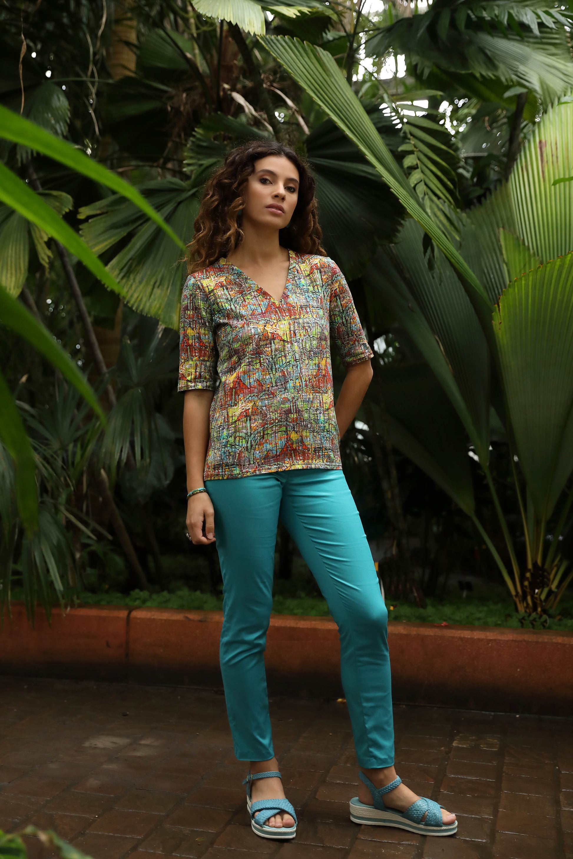 LE PANTALON SUPER STRETCH | TROPIC
