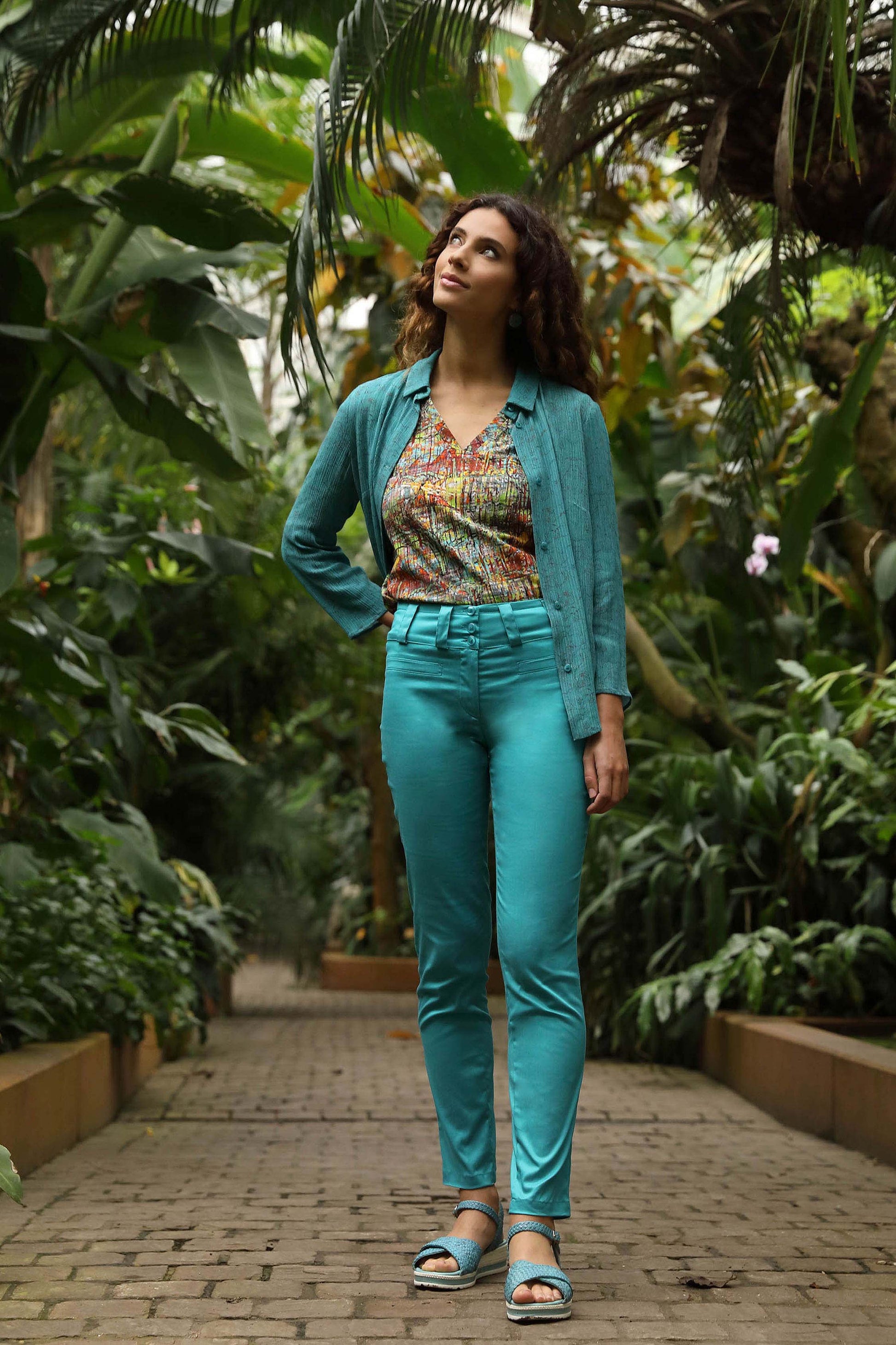 LE PANTALON SUPER STRETCH | TROPIC