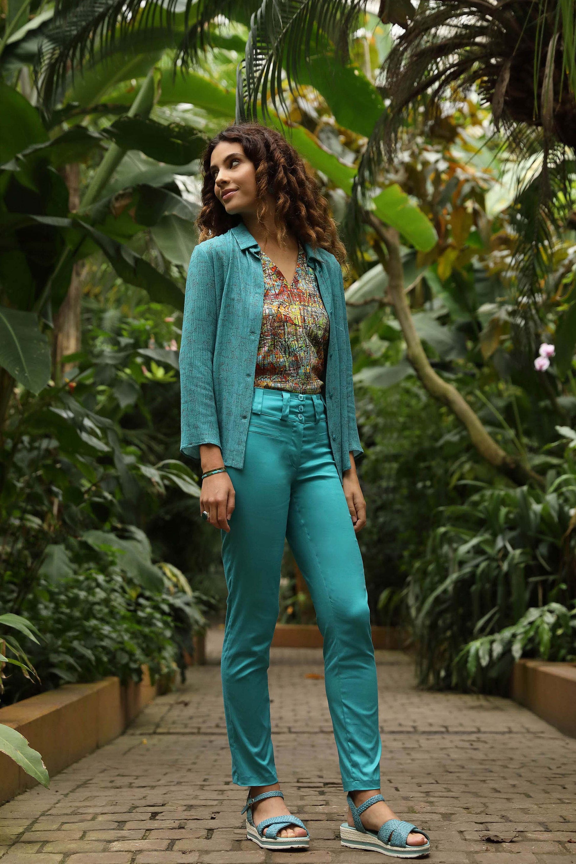 LE PANTALON SUPER STRETCH | TROPIC