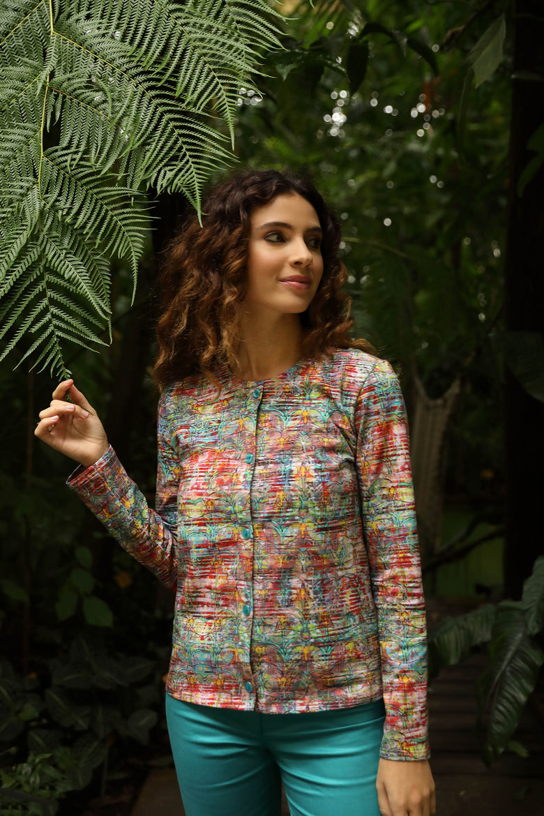 vêtement artist la marque cardigan-tropic