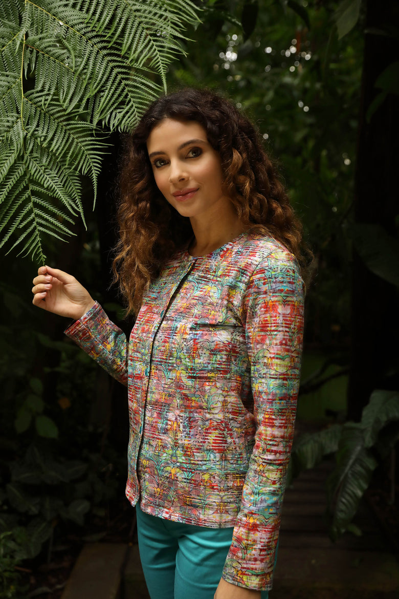 vêtement artist la marque cardigan-tropic