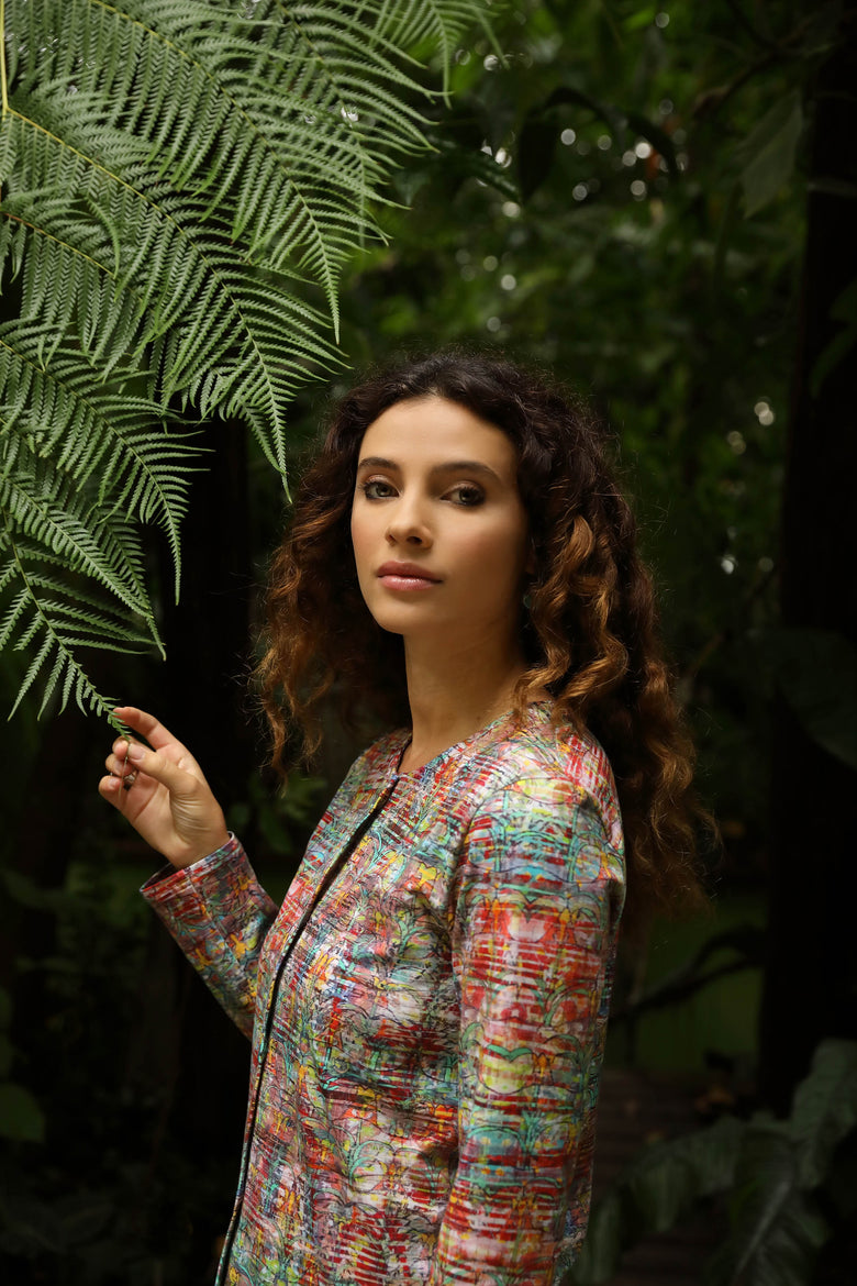 vêtement artist la marque cardigan-tropic