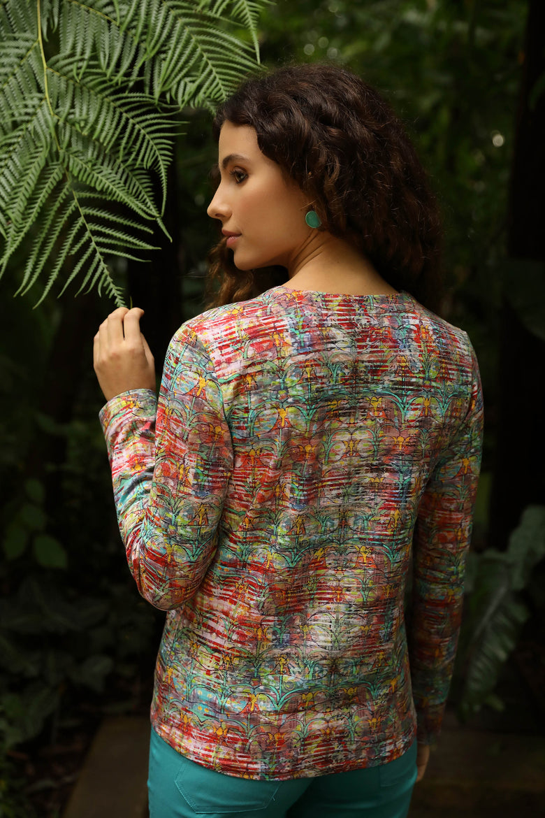 vêtement artist la marque cardigan-tropic