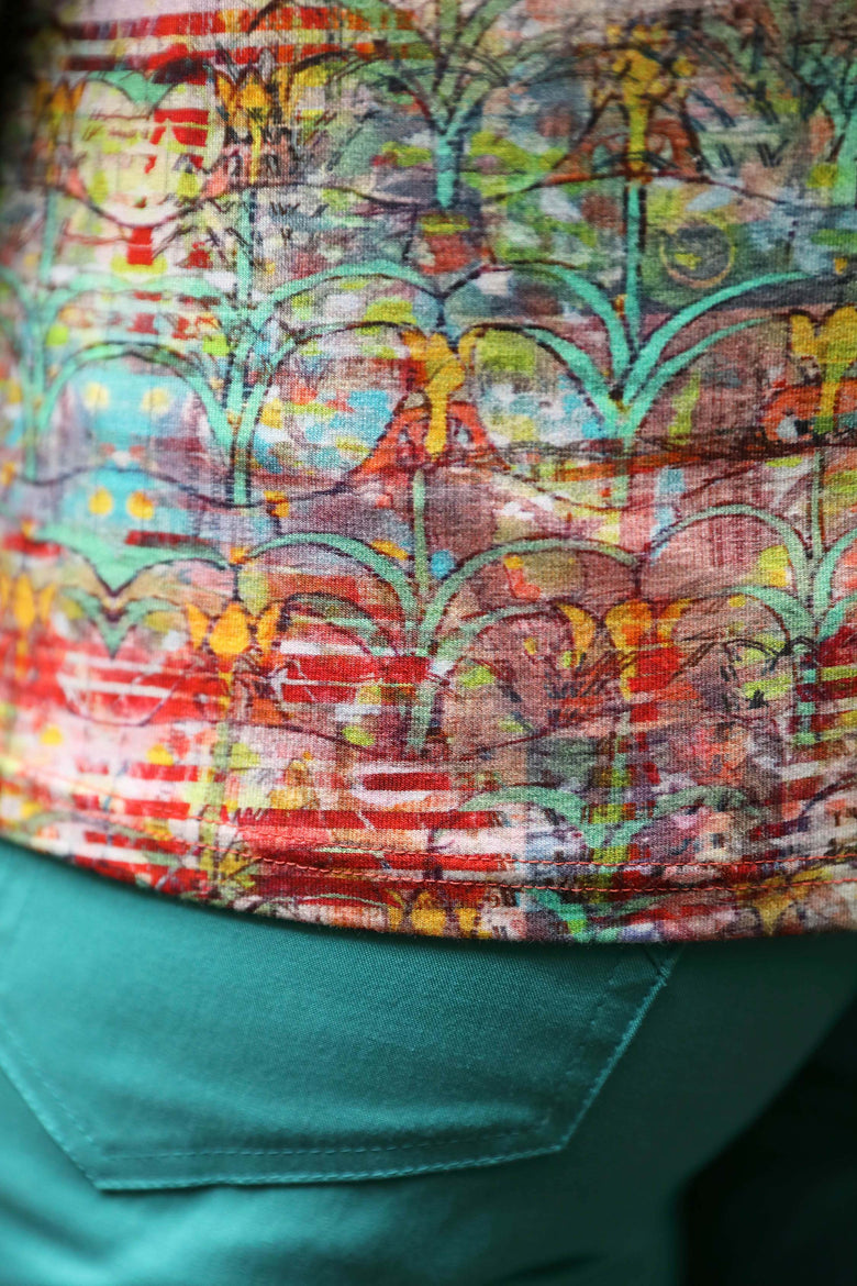 vêtement artist la marque cardigan-tropic