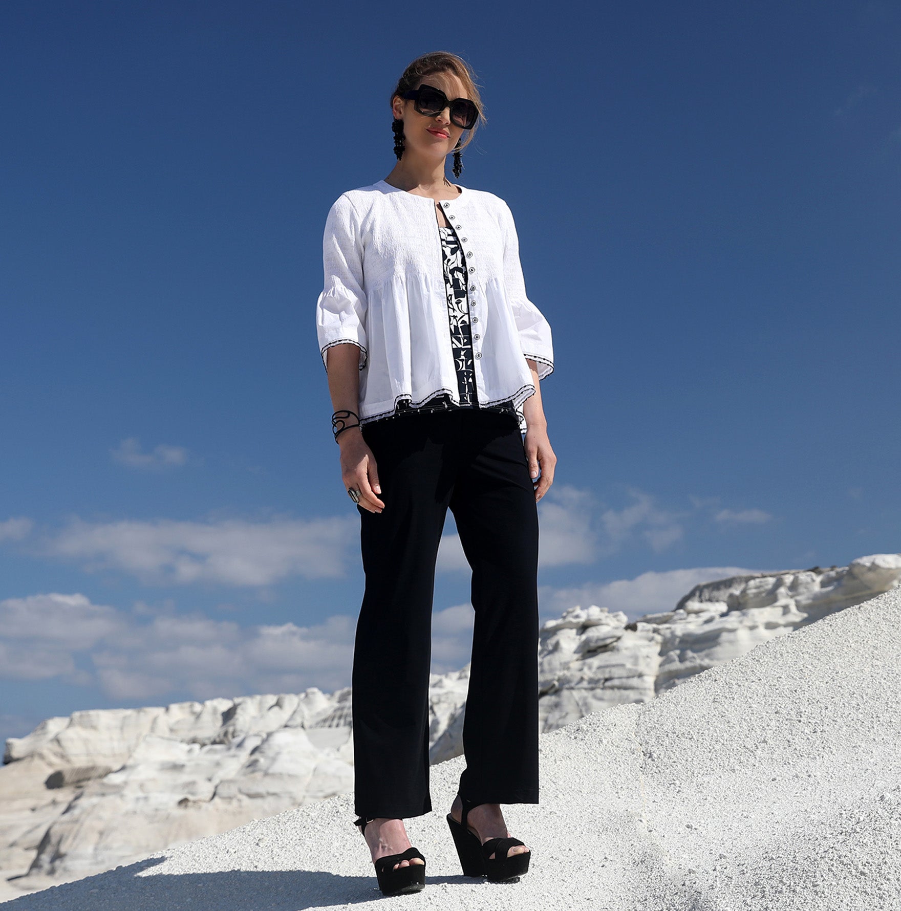 LE PANTALON | BLANC DE NOIR