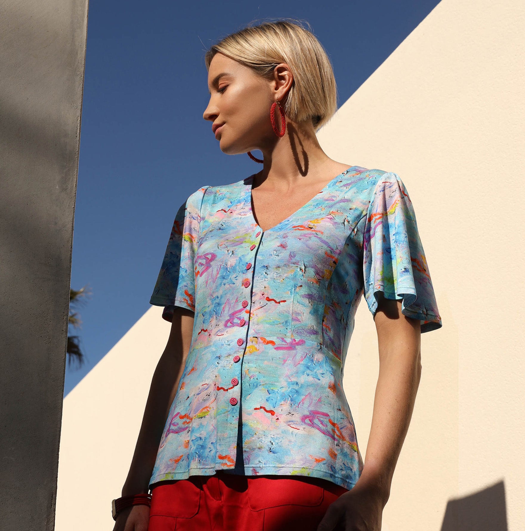 LE TOP BOUTONNÉ | NYMPHÉA