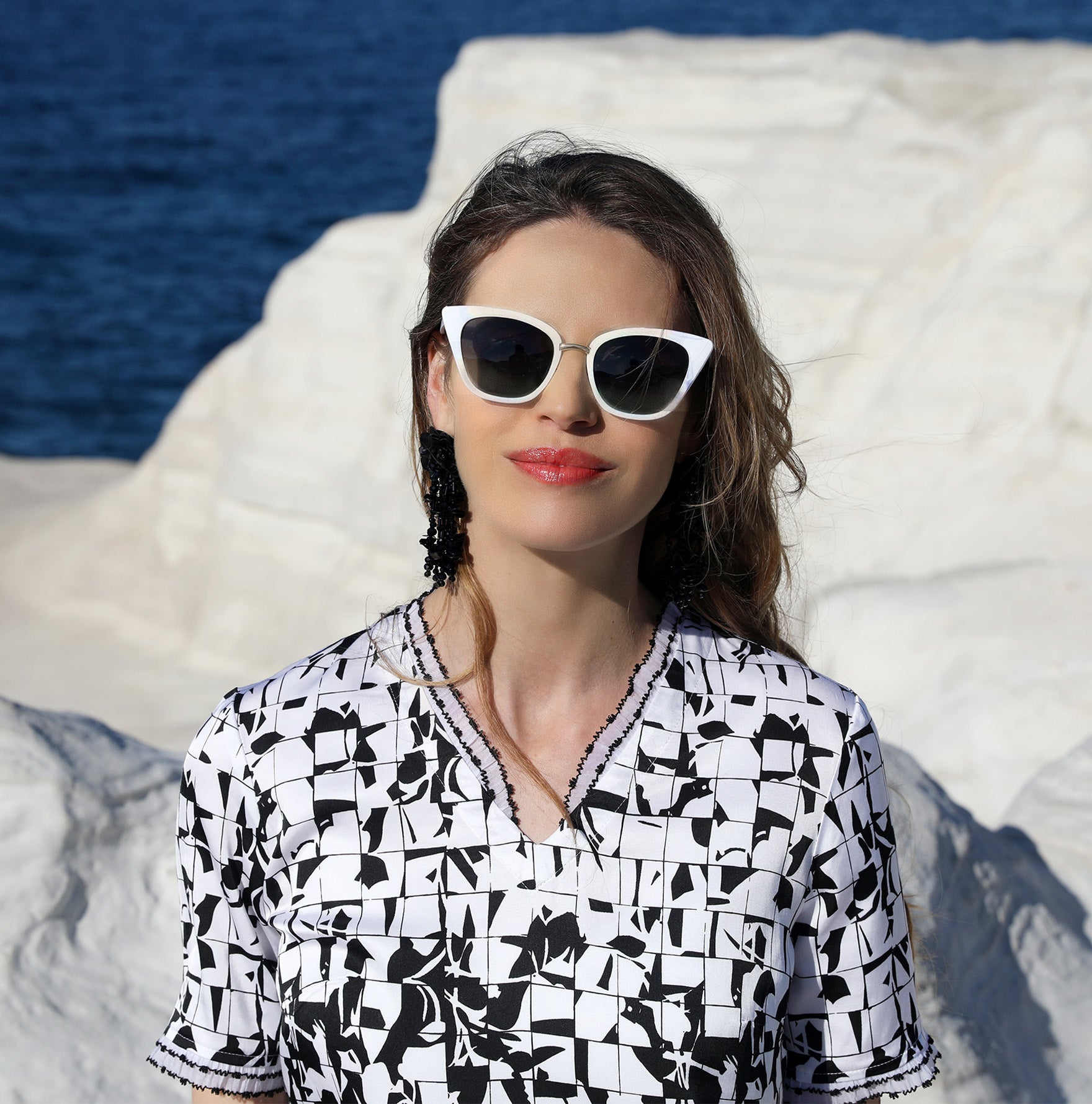 LE TOP COL V | BLANC DE NOIR