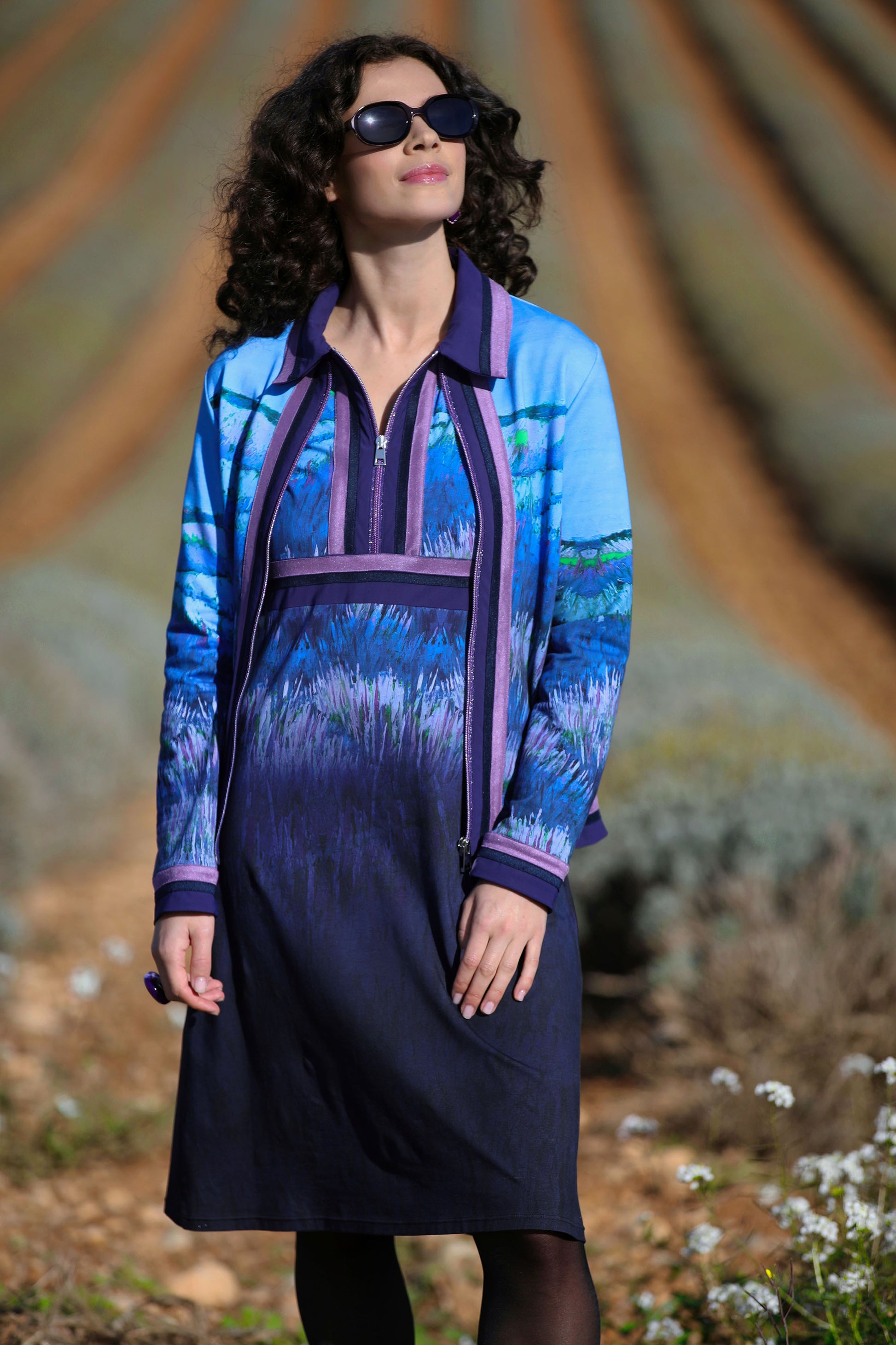 LE CARDIGAN IMPRIMÉ | LES GRANDS CHEMINS