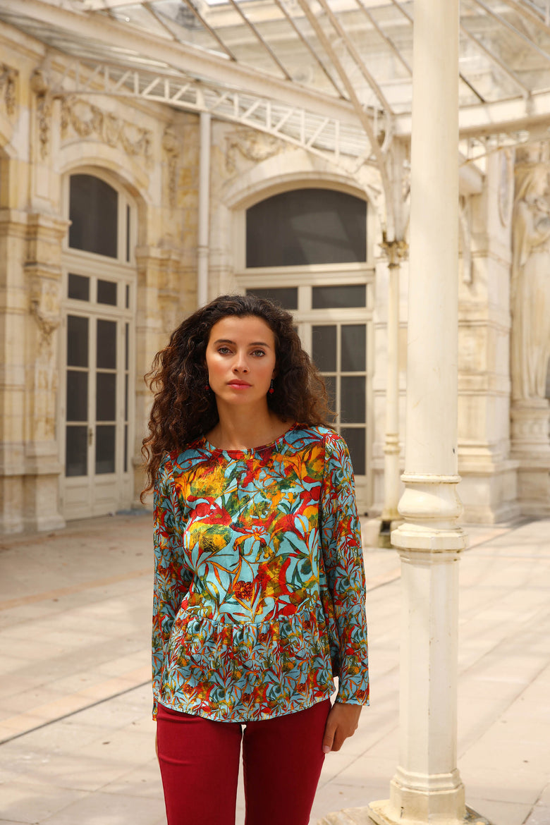 vêtement artist la marque top-ample-jardins-enchantes