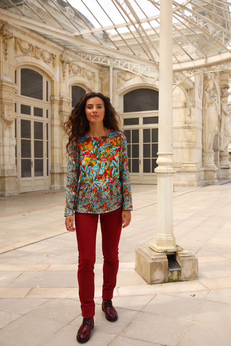 vêtement artist la marque top-ample-jardins-enchantes