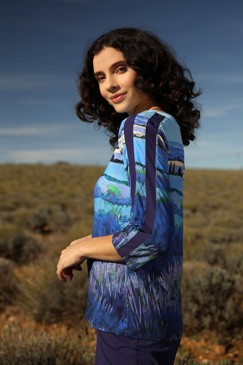 vêtement artist la marque top-col-bateau-les-grands-chemins