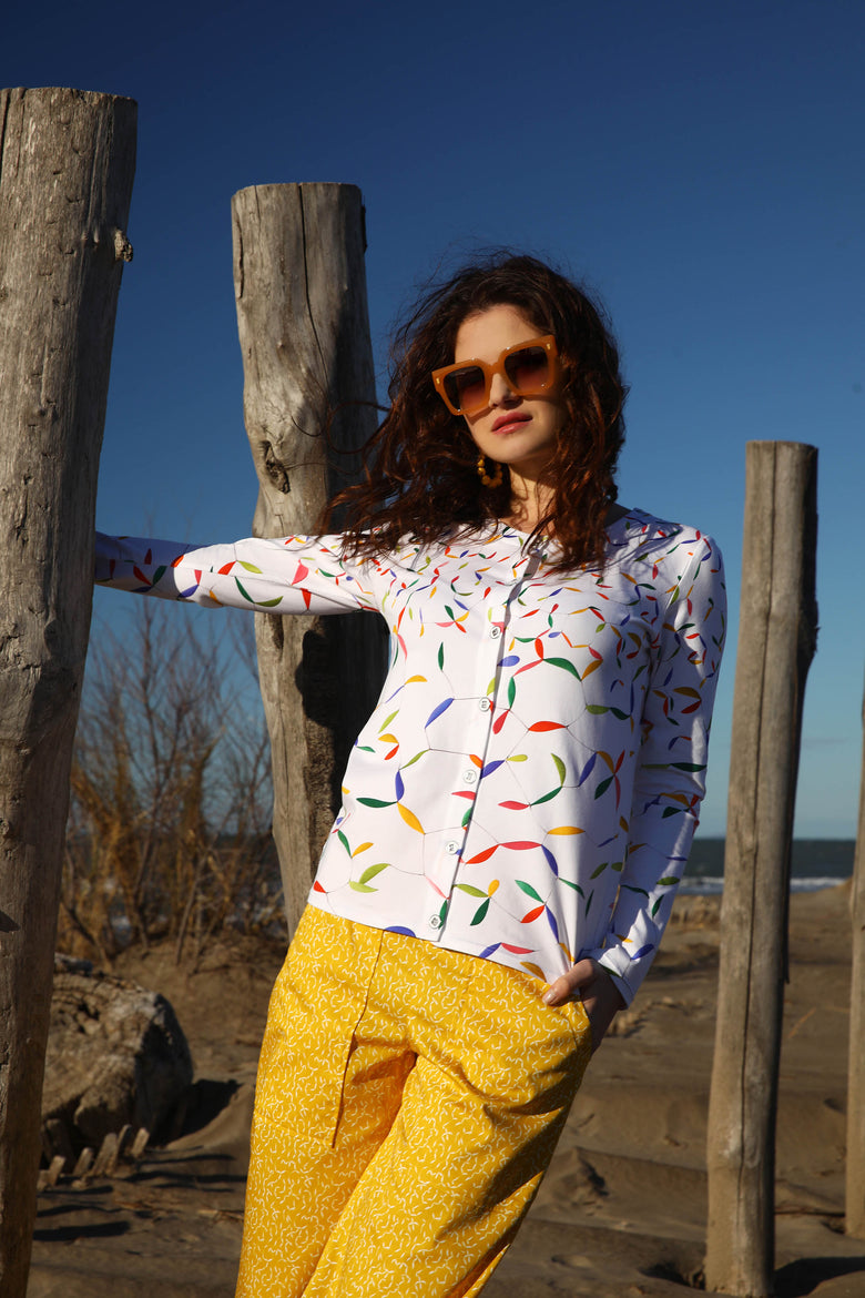 vêtement artist la marque cardigan-plein-soleil