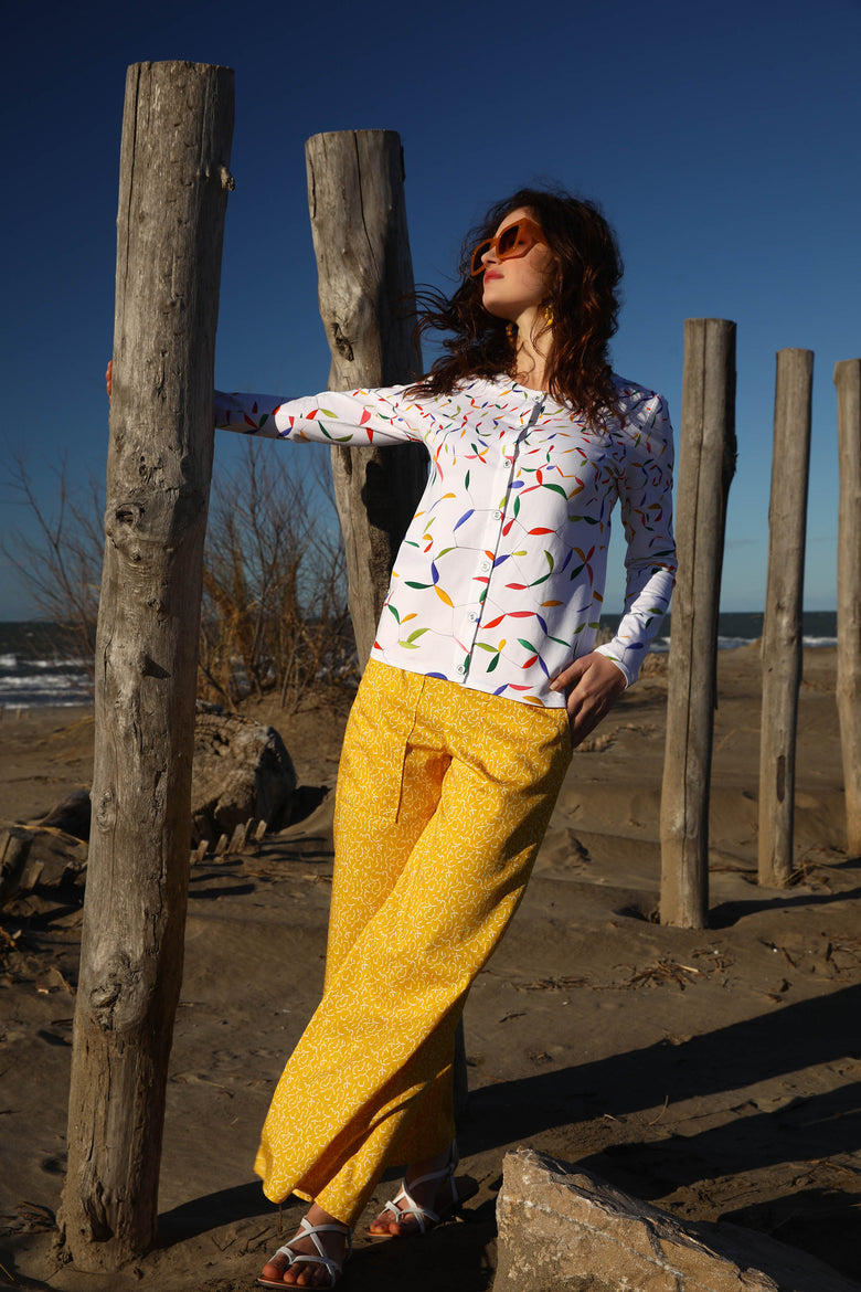 vêtement artist la marque cardigan-plein-soleil