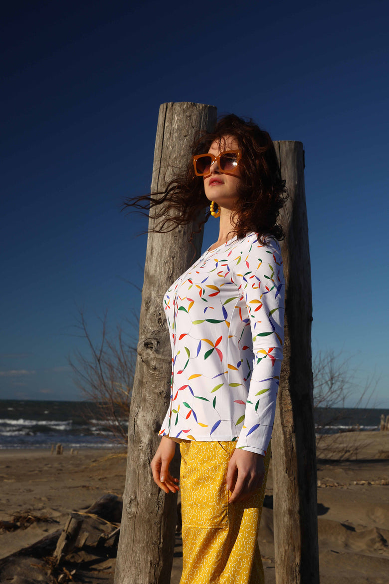 vêtement artist la marque cardigan-plein-soleil