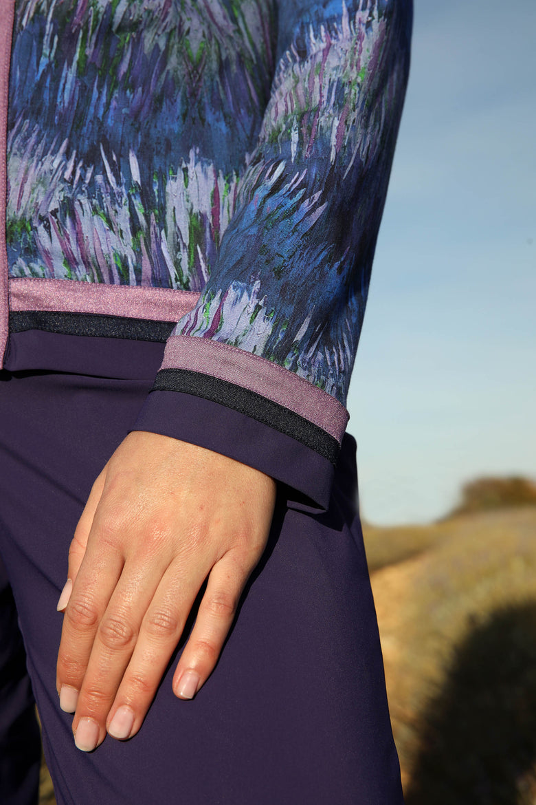 vêtement artist la marque cardigan-imprime-les-grands-chemins