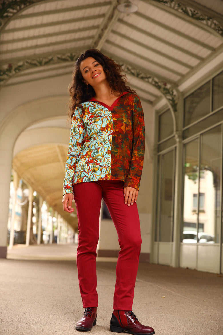 vêtement artist la marque pantalon-suede-jardins-enchantes