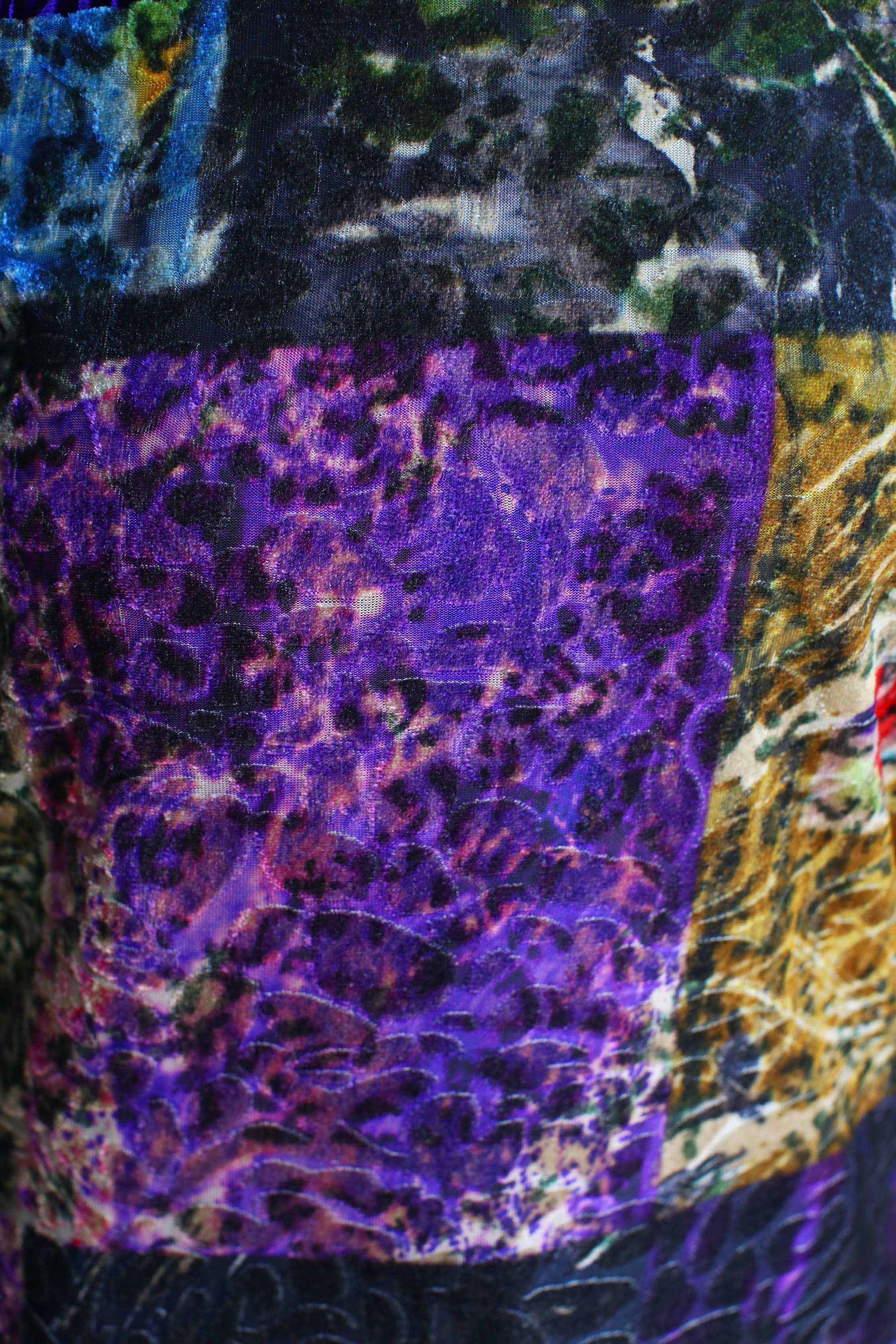 LE TOP EN VELOURS | COULEUR POURPRE