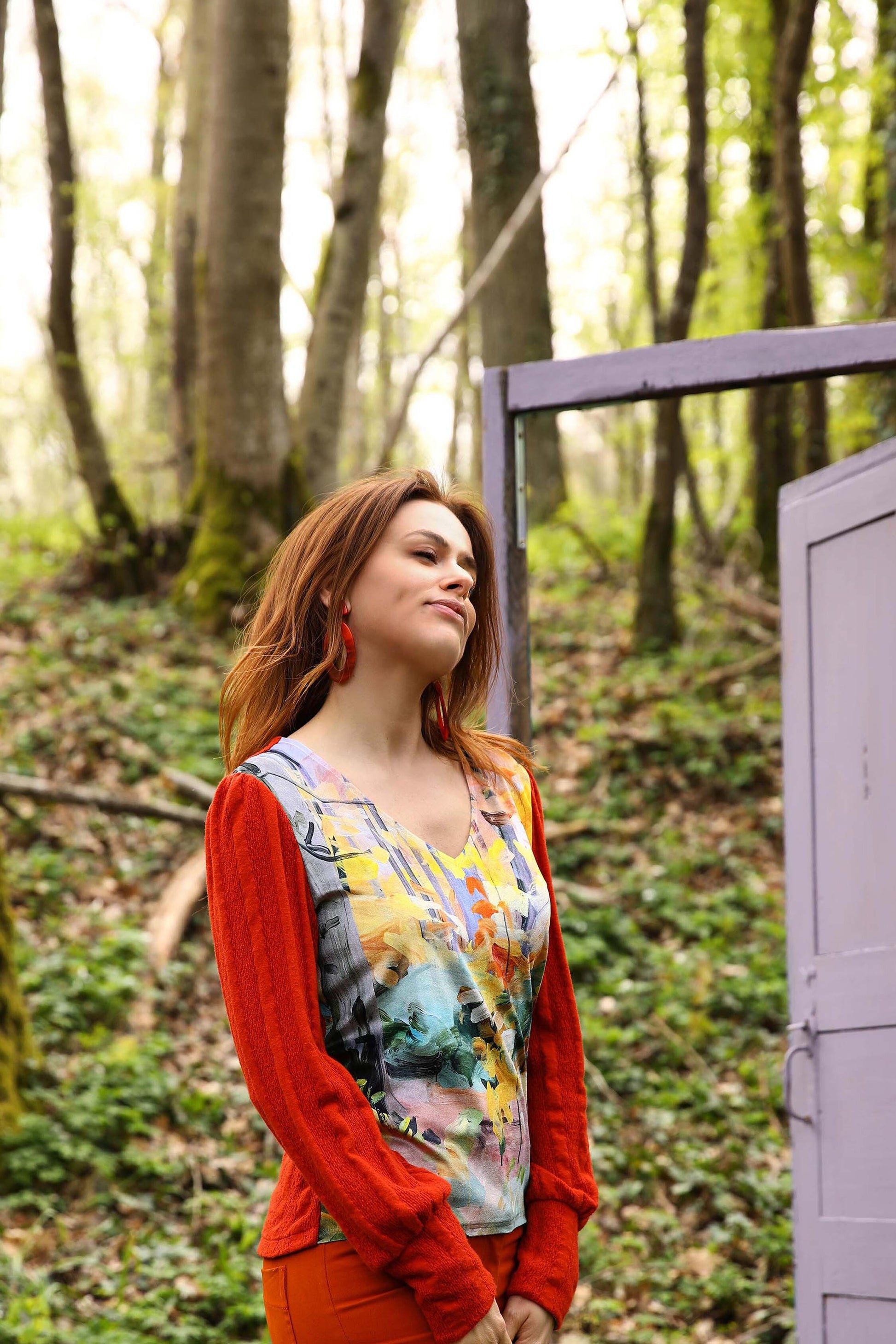 LE PULL COL V | LEGENDE D'AUTOMNE