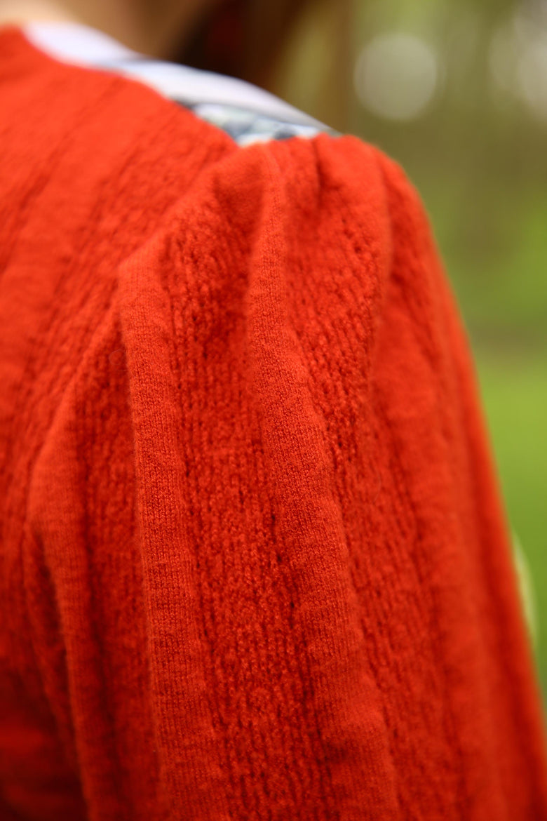 vêtement artist la marque pull-col-v-legende-d-automne