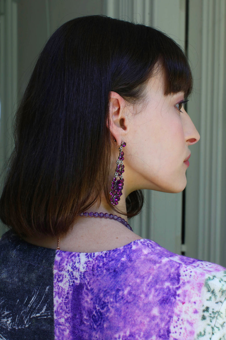 vêtement artist la marque pull-imprime-couleur-pourpre