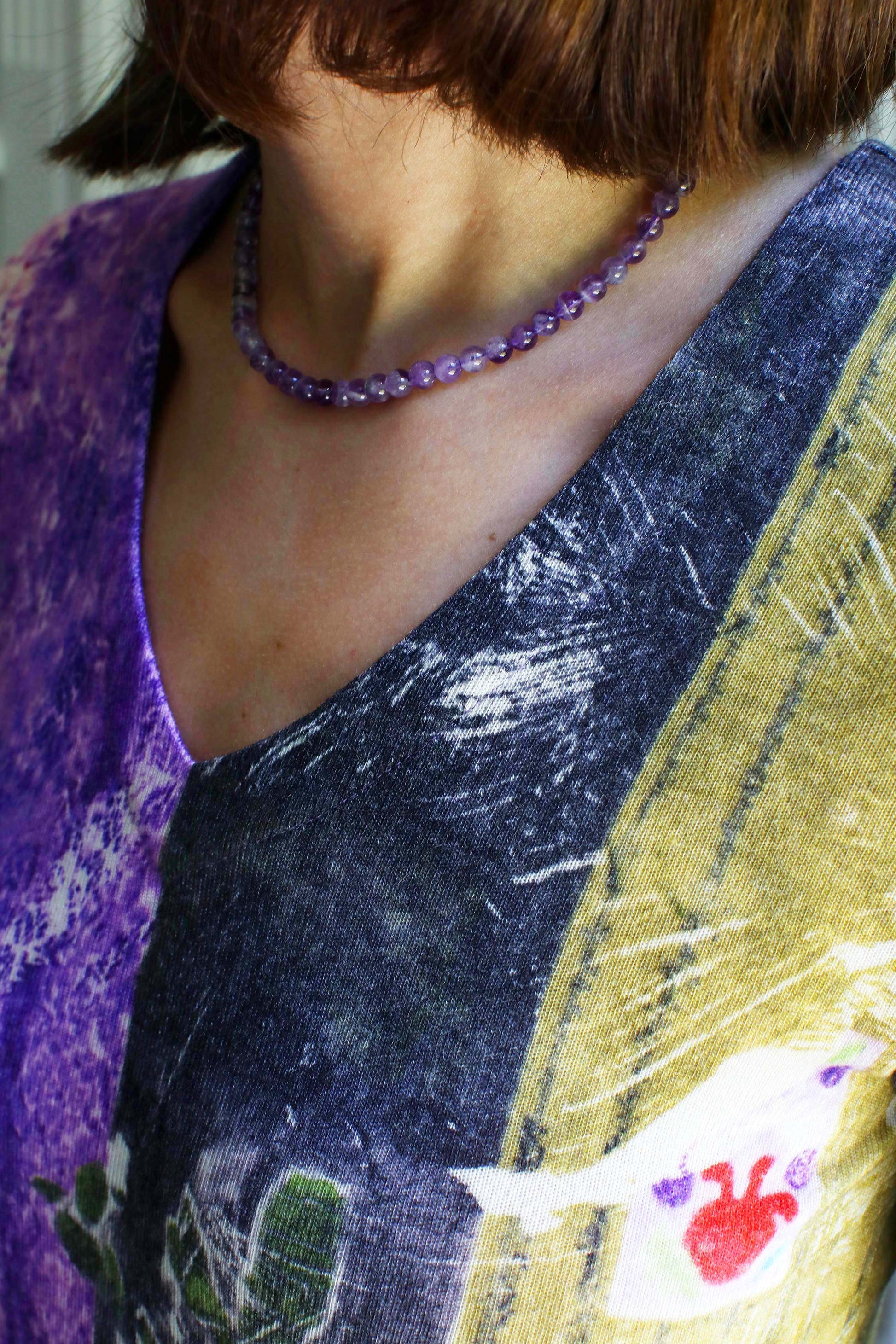 LE PULL IMPRIMÉ | COULEUR POURPRE